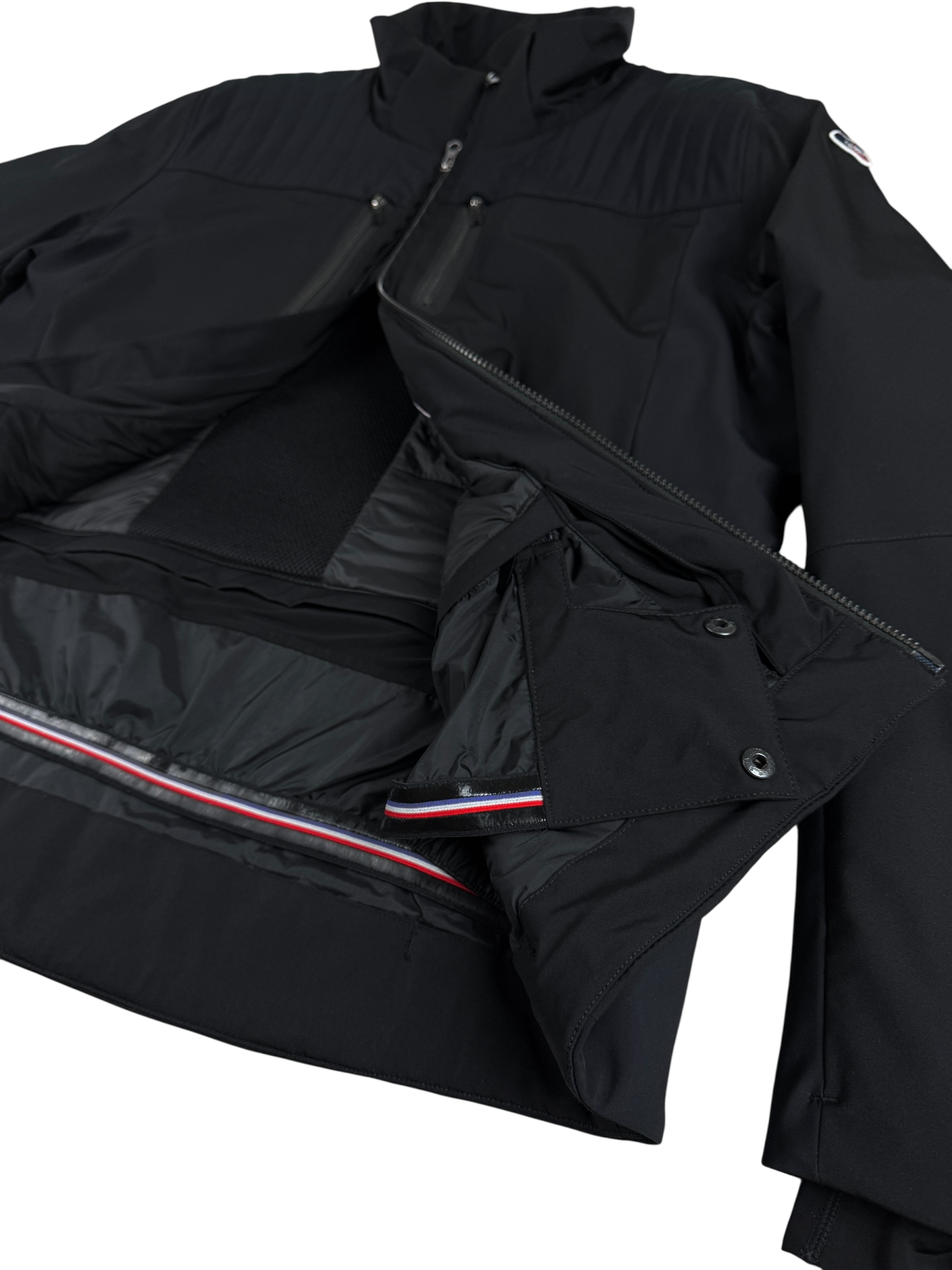 Veste Fusalp noir taille XXL - Logo et étiquette