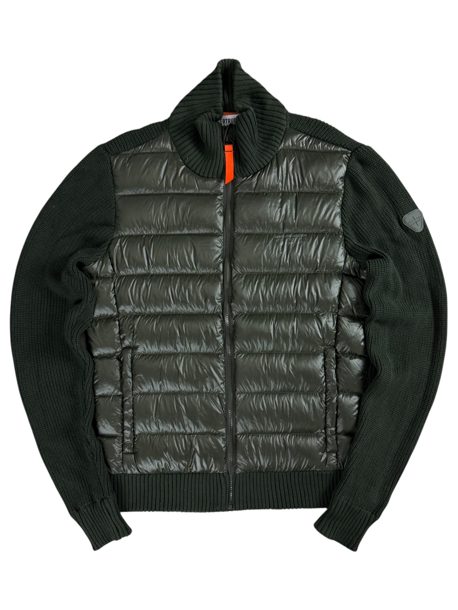 Veste Gertrude Gaston kaki taille XL - Vue de face