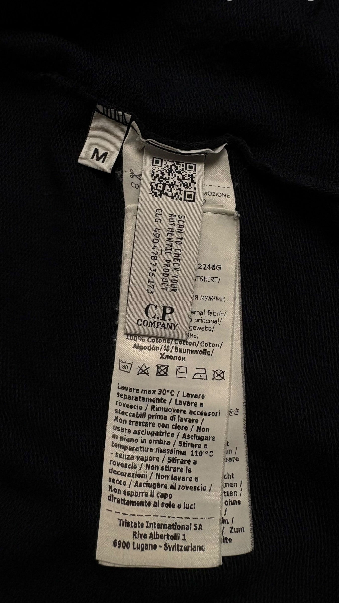 Gilet C.P Company marine taille M - vue 4/4