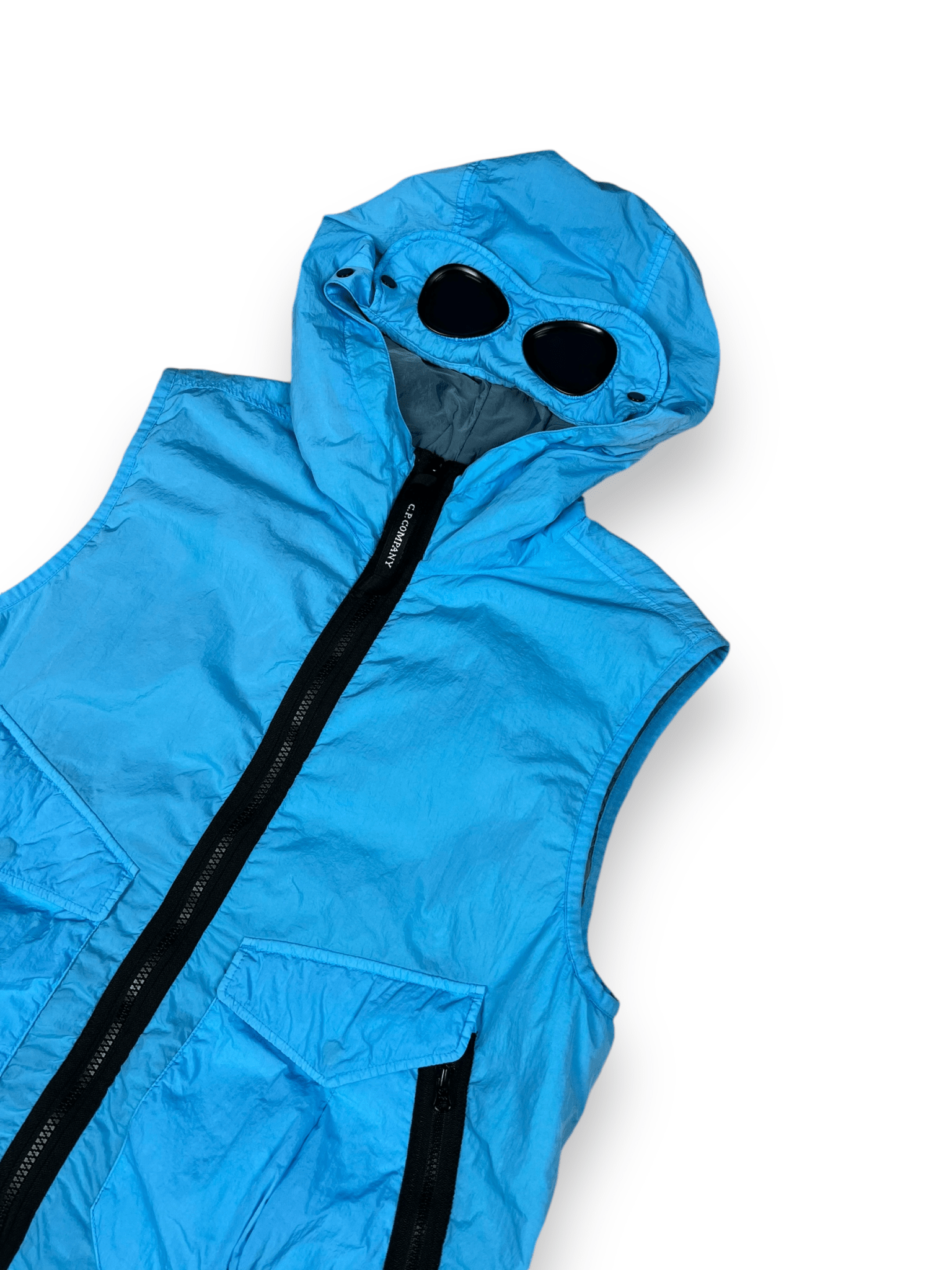 GILET C.P COMPANY CR - L GARMENT DYEING GOGGLE JACKET - NB08 SHOP