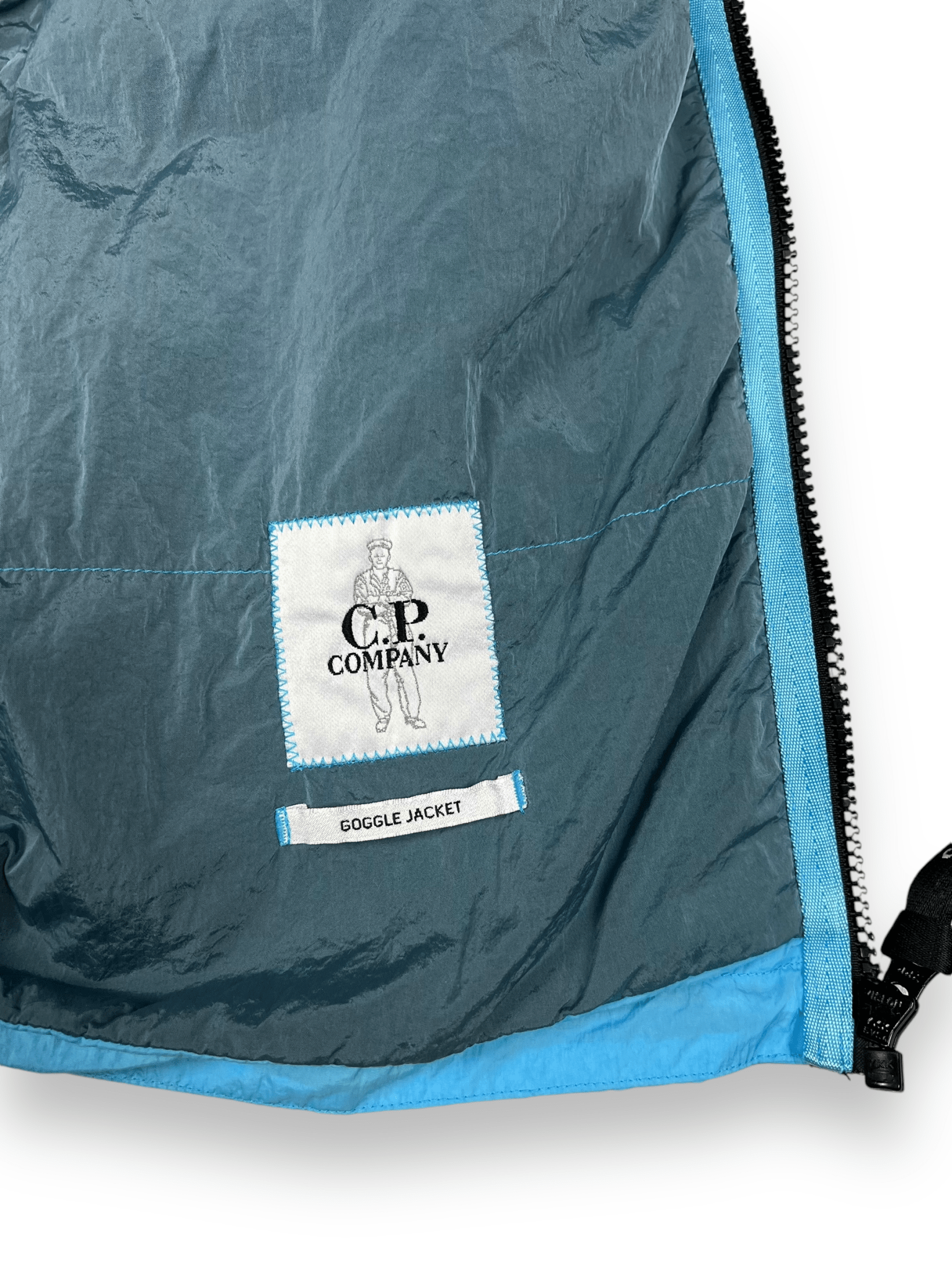 GILET C.P COMPANY CR - L GARMENT DYEING GOGGLE JACKET - NB08 SHOP