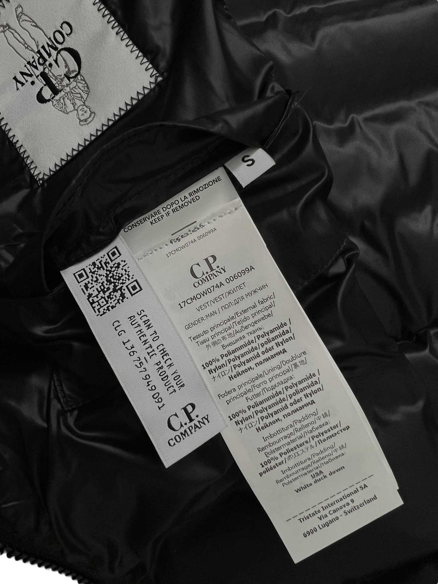 GILET C.P COMPANY D.D SHELL DOWN JACKET - NB08 SHOP