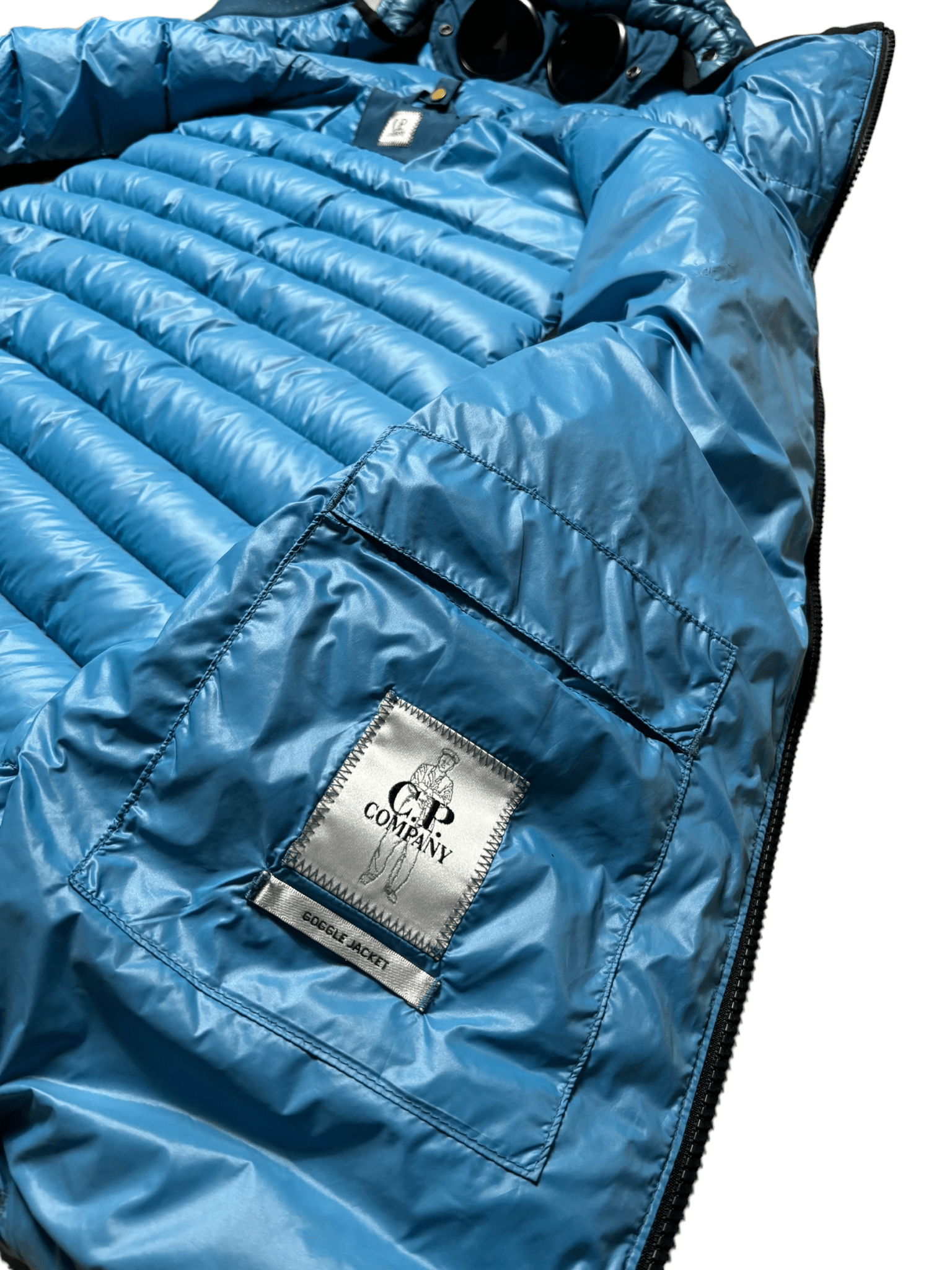 GILET C.P COMPANY D.D. SHELL DOWN JACKET GOGGLE JACKET - NB08 SHOP