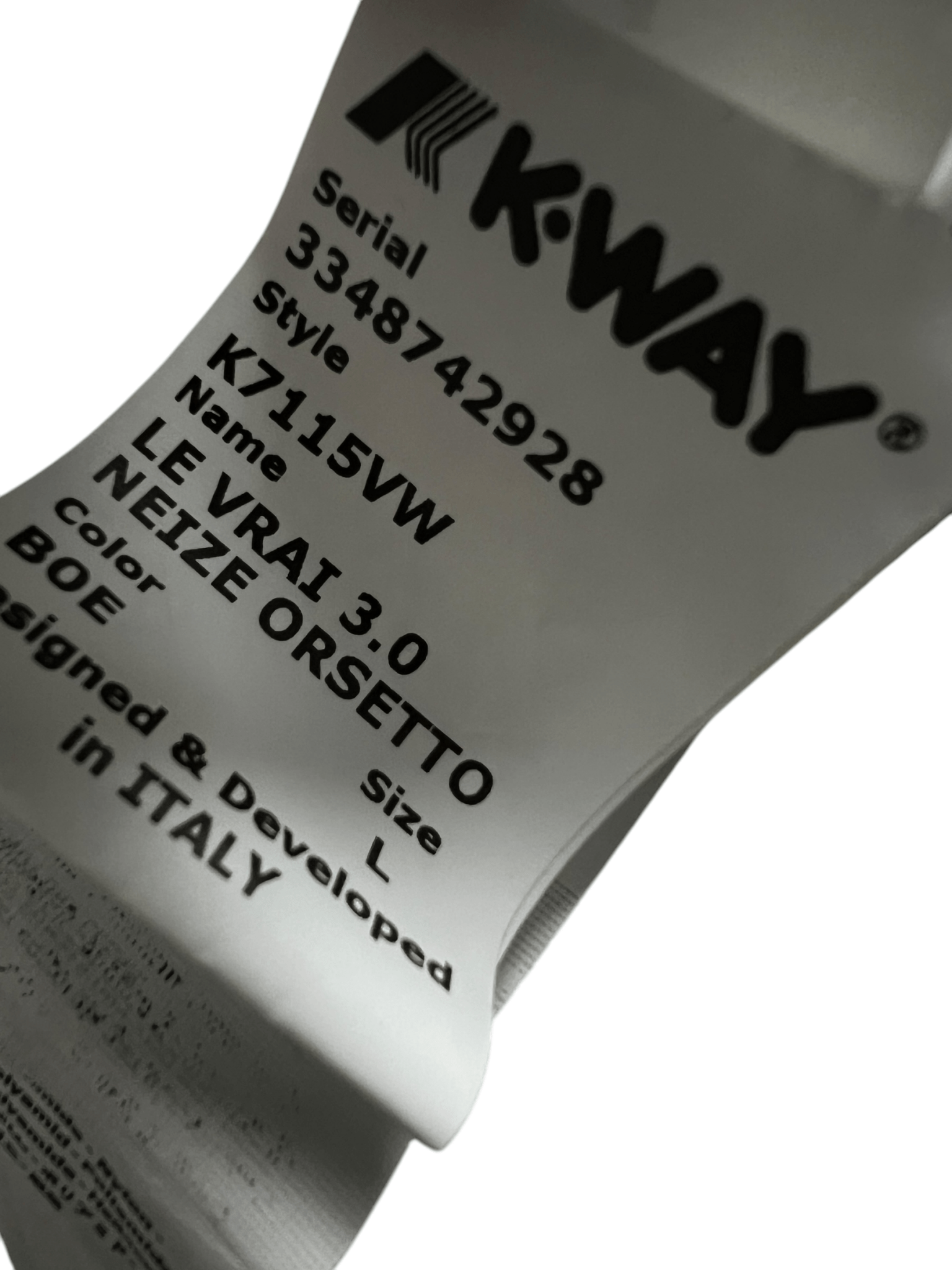 GILET K - WAY NEIZE ORSETTO - NB08 SHOP