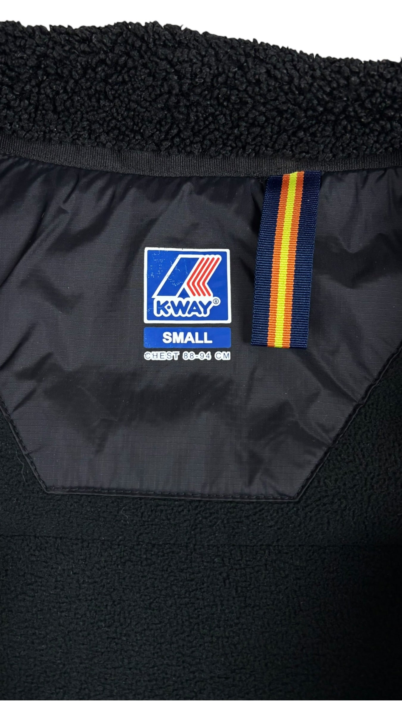 Gilet K-Way noir taille S - vue 3/4