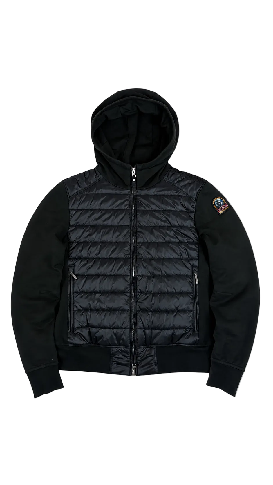 Gilet Parajumpers Fleece & Puffer noir taille S - vue 1/6