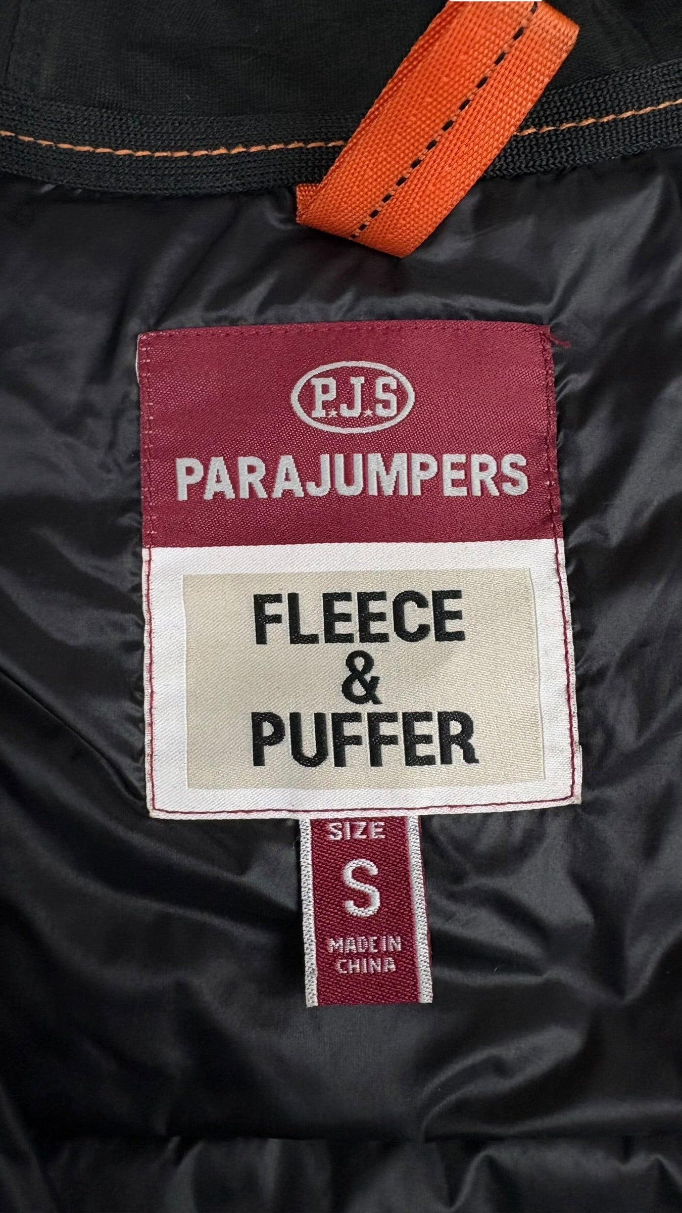 Gilet Parajumpers Fleece & Puffer noir taille S - vue 4/6