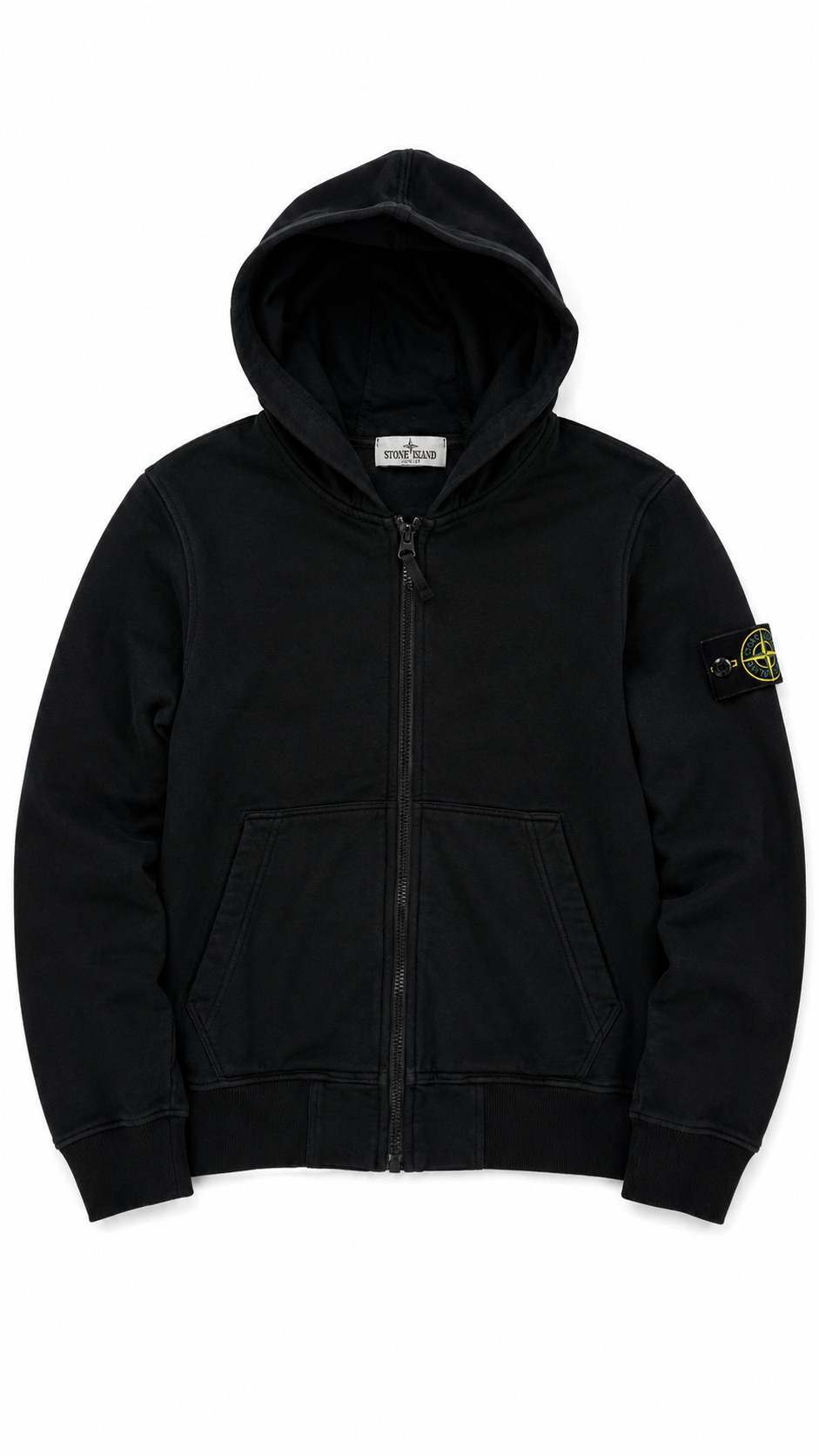 Gilet Stone Island Junior noir taille 12 ans - vue 1/4