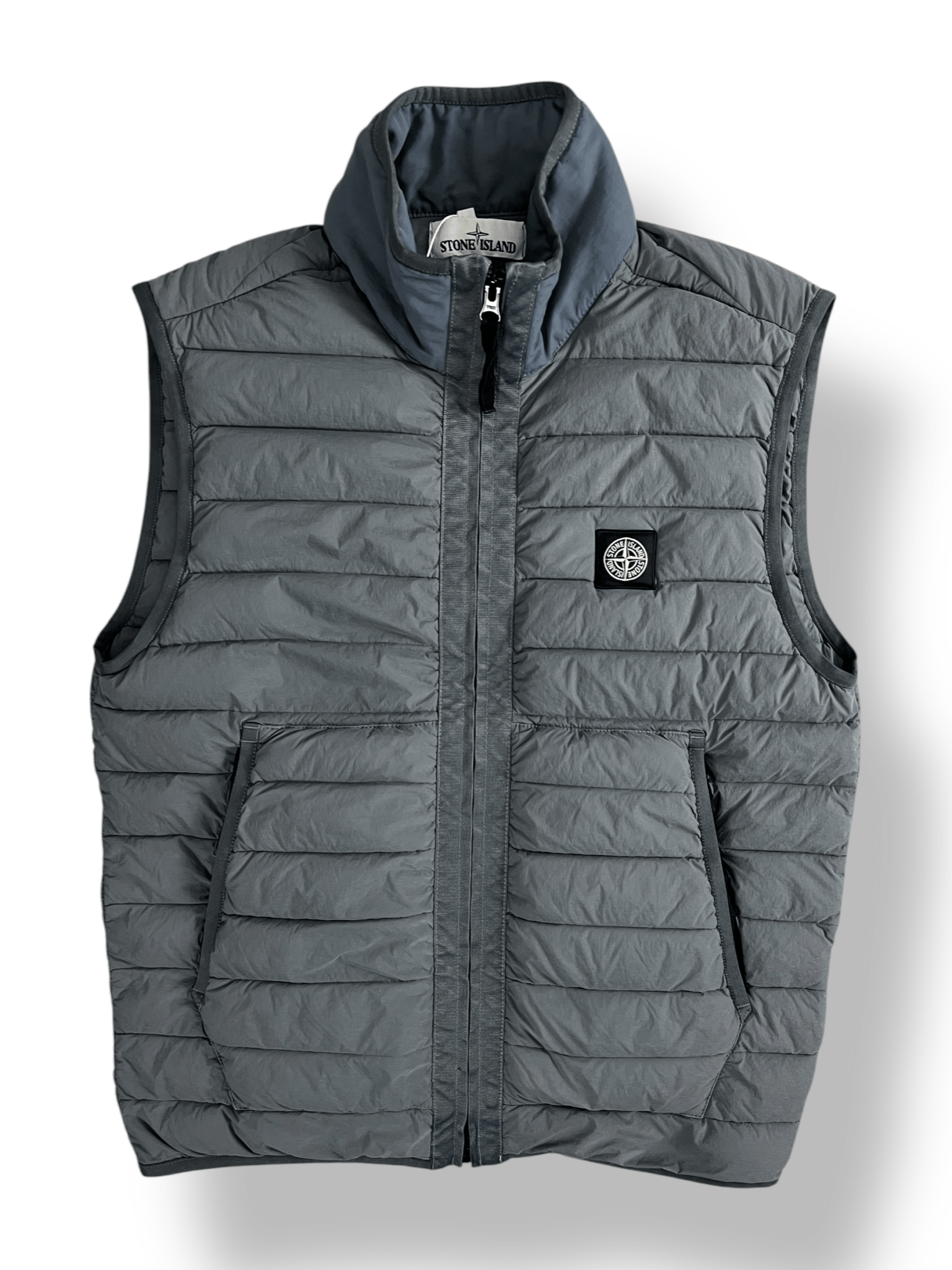 GILET STONE ISLAND LOOM WOVEN DOWN CHAMBERS STRETCH NYLON - TC - NB08 SHOP