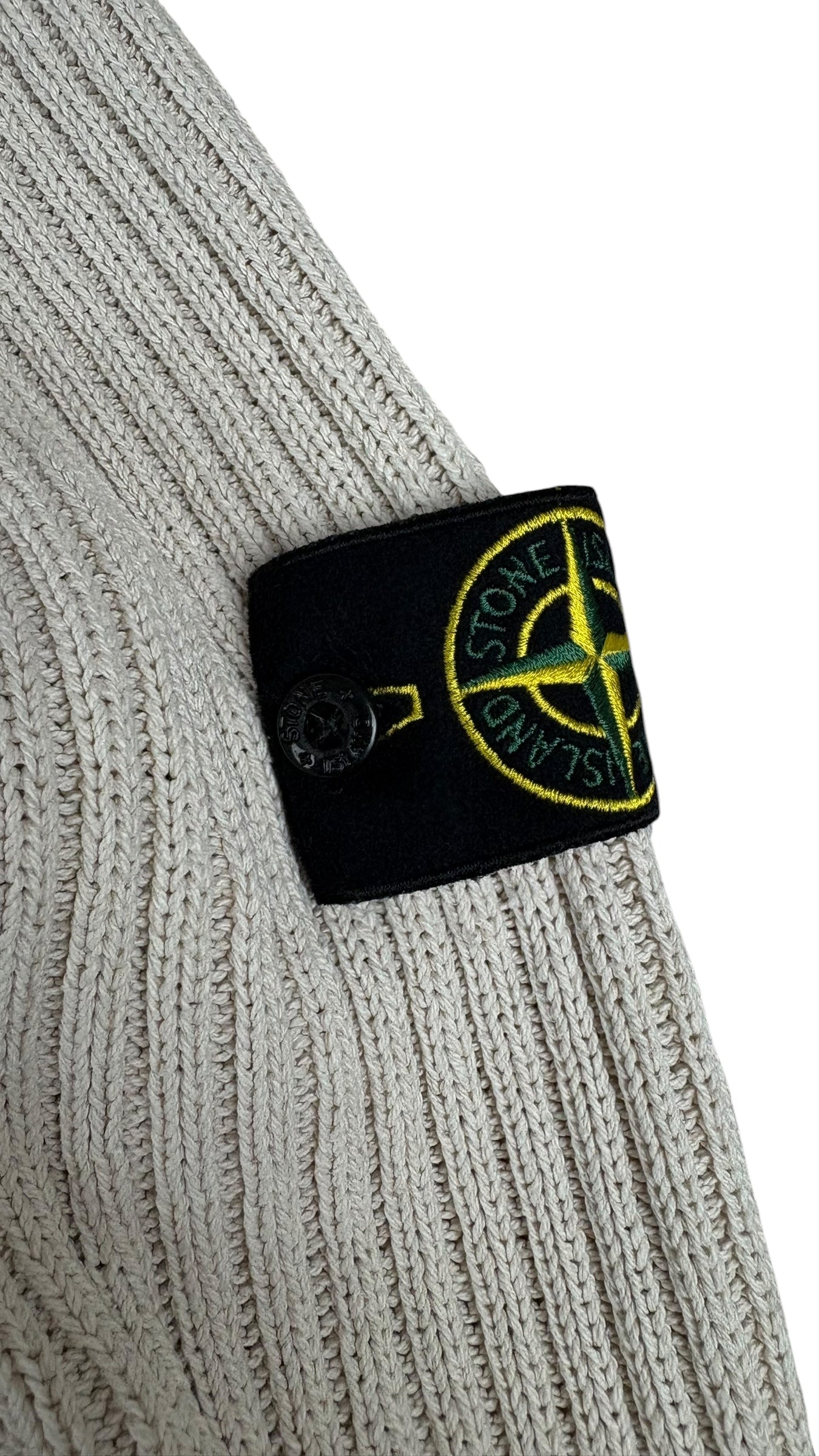 Gilet Stone Island Vintage crème taille L - vue 2/3