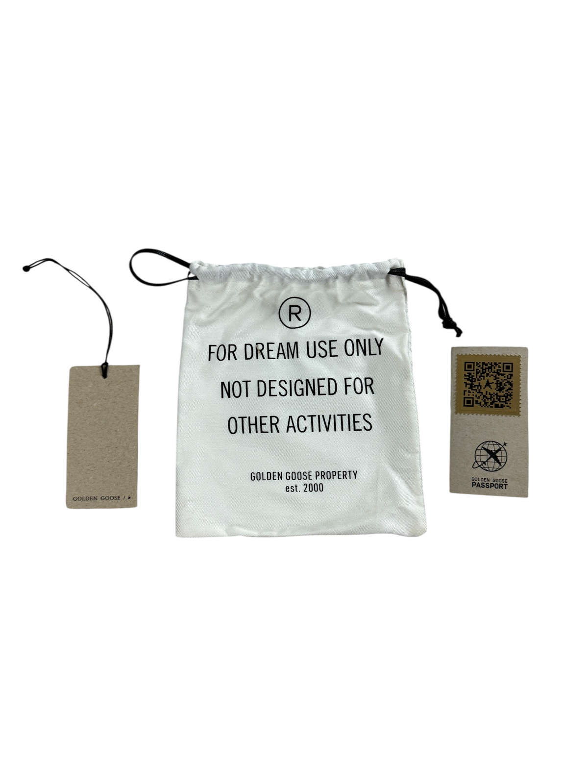 Ceinture Golden Goose noir taille 75 cm, vue de côté — vue 5