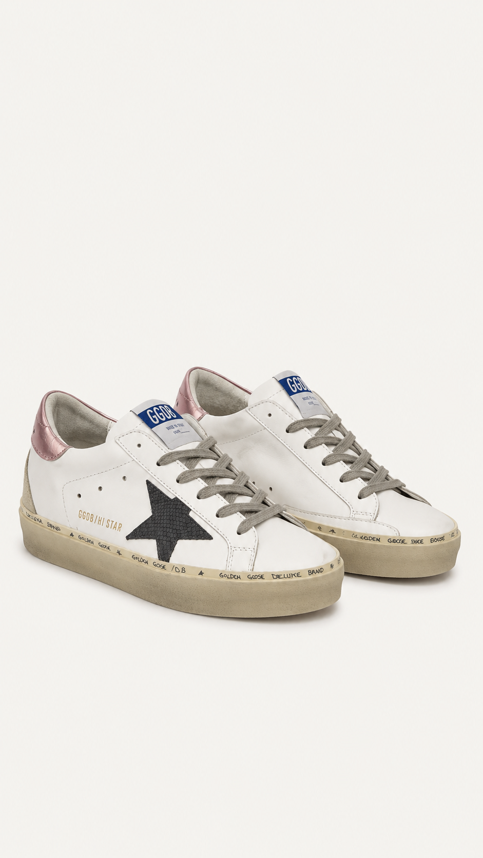 Sneakers Golden Goose Hi Star Classic With Spur - vue 1