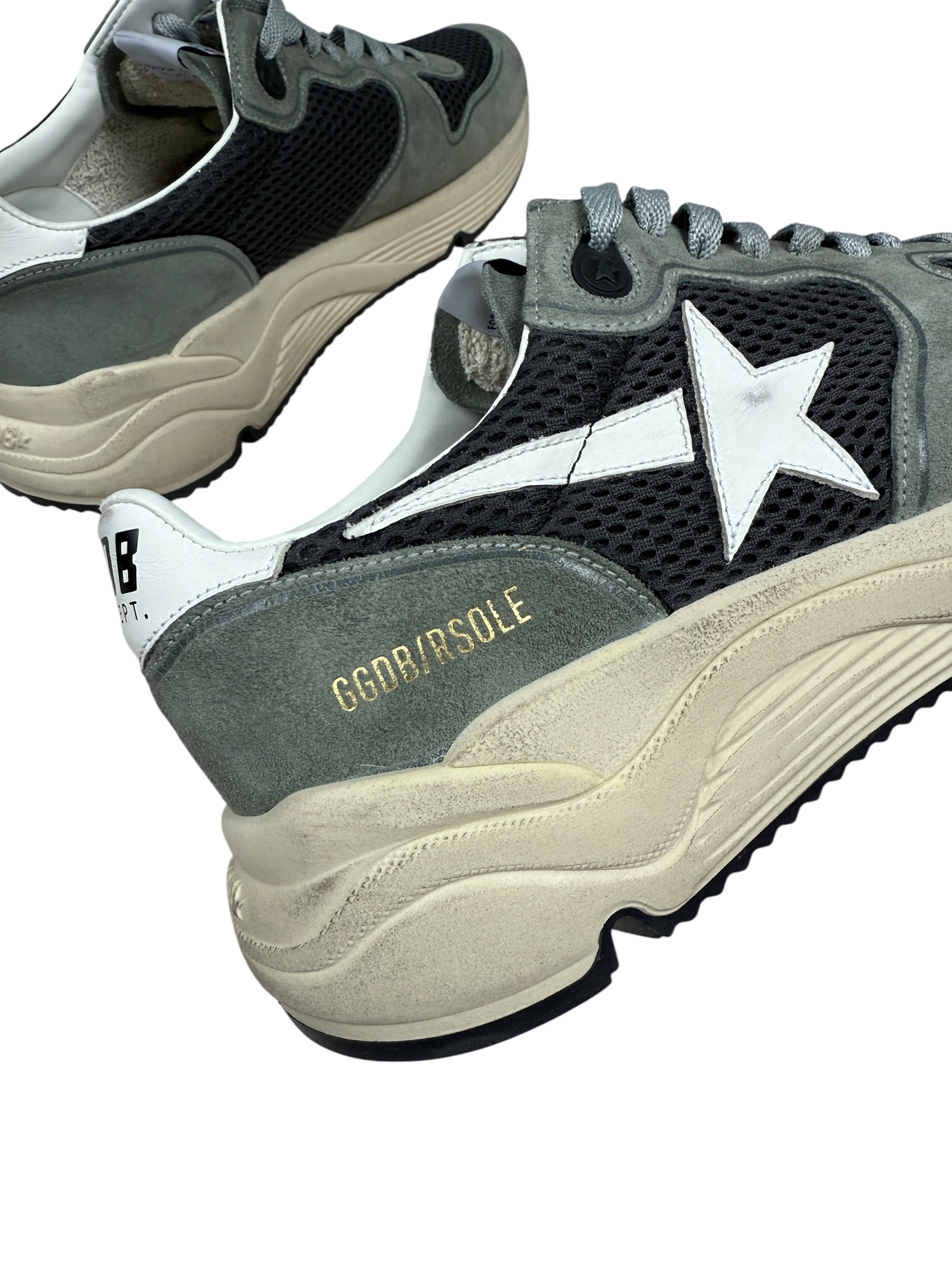 Sneakers Golden Goose gris taille 40 - Vue côté
