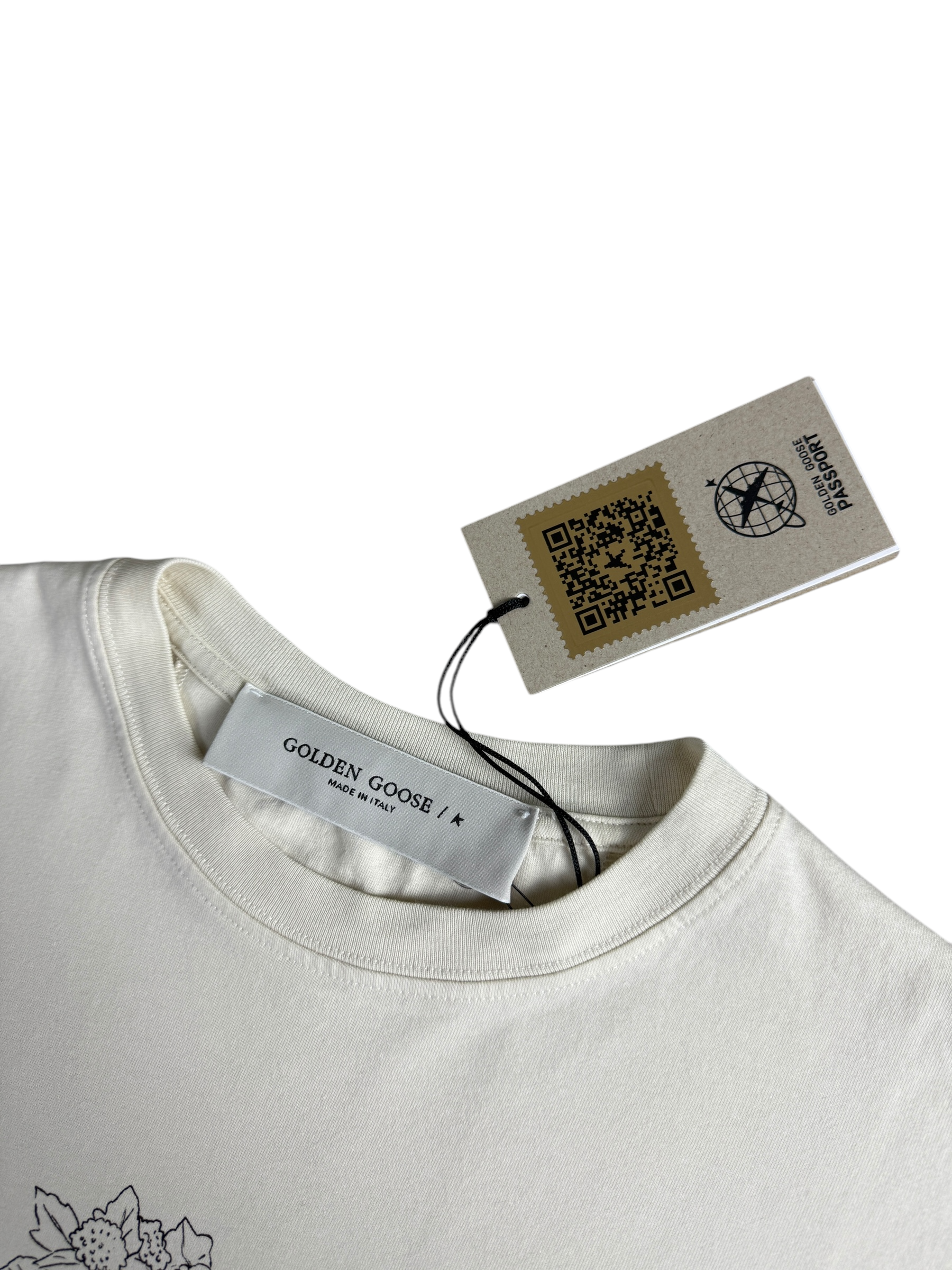 Veste Golden Goose blanc taille S - Détail