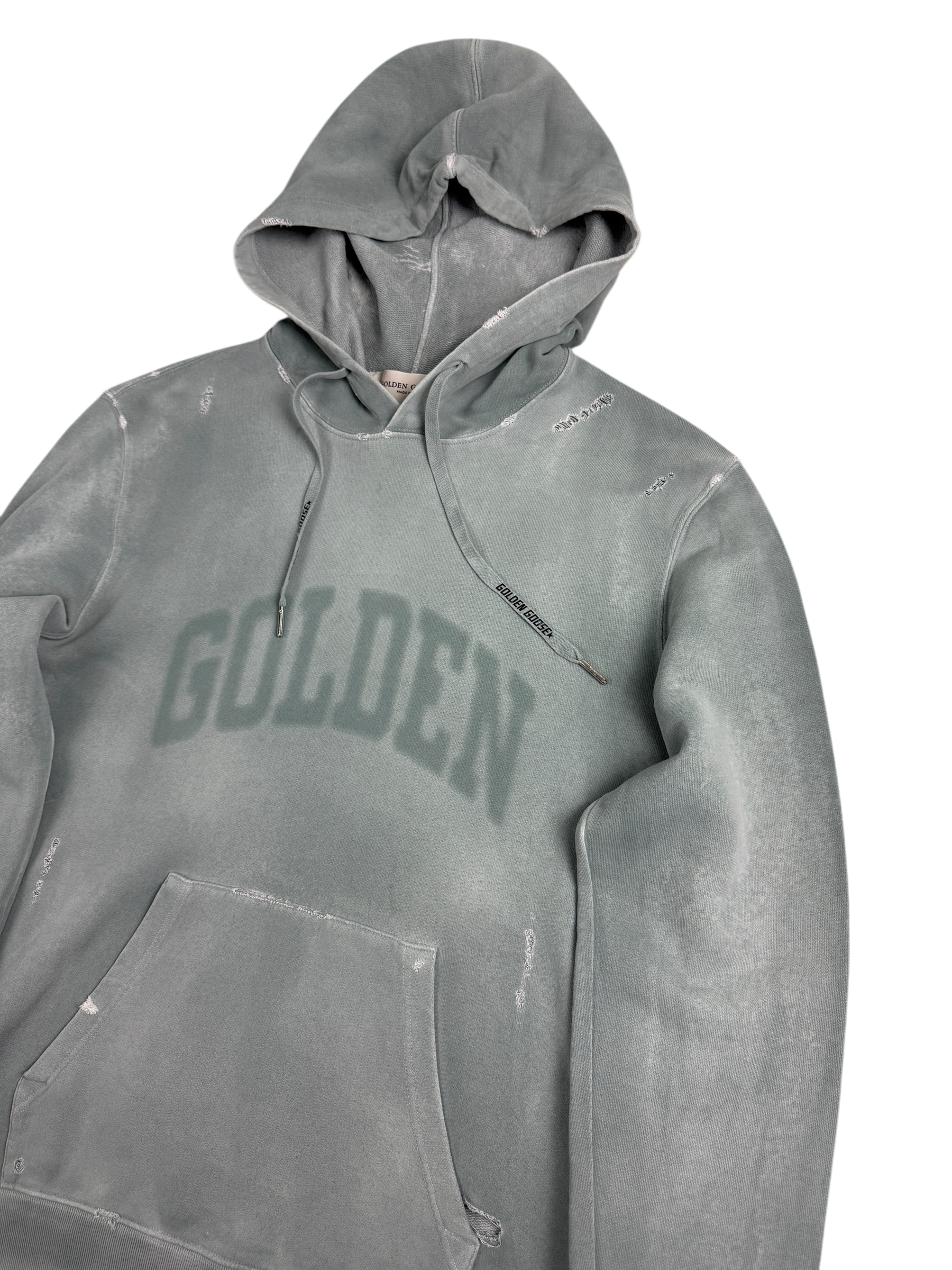 Hoodie Hoodie Golden Goose gris taille M - Vue de dos