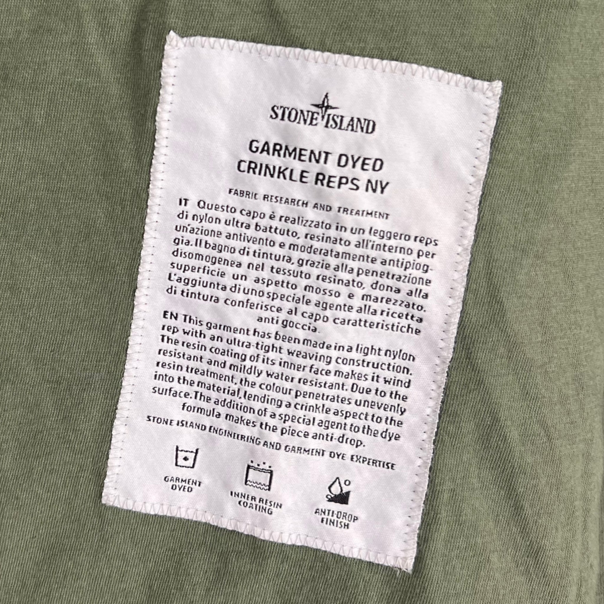 Veste Stone Island Garment Dyed - NB08