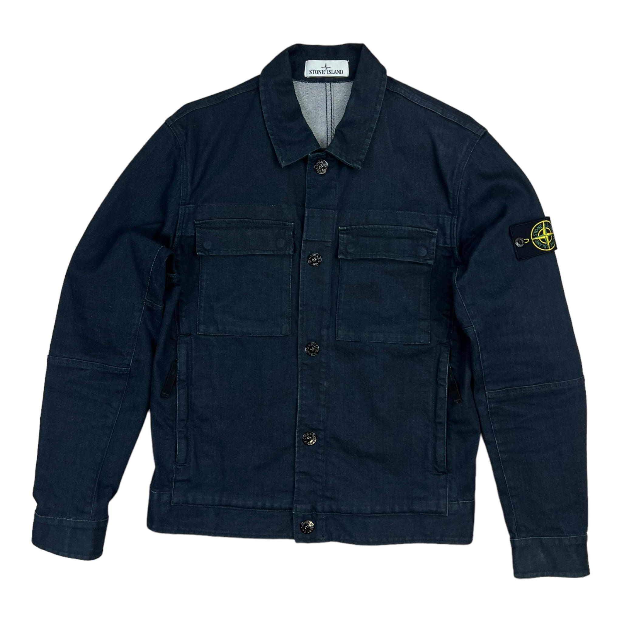 Veste Stone Island FOAM RESIN TREATED DENIM - NB08