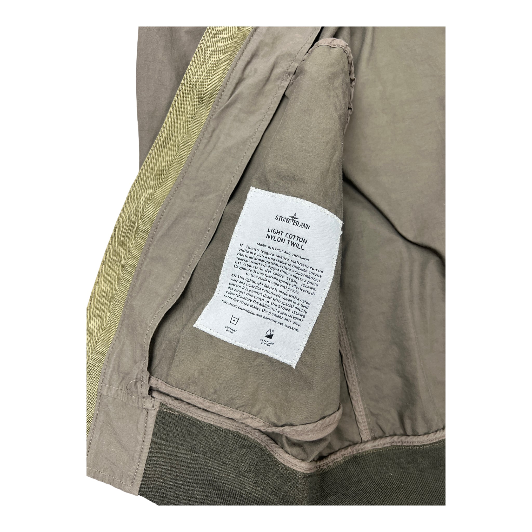 Veste Stone Island Light Cotton Nylon Twill - NB08