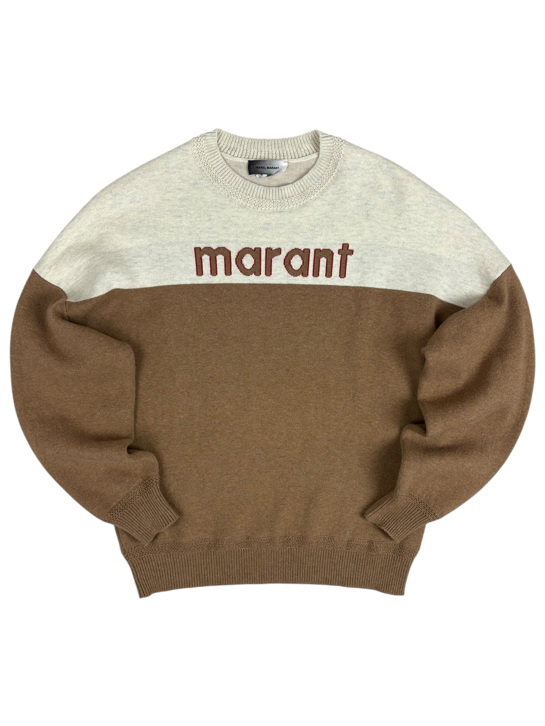 Pull Isabel Marant marron taille S - Vue de face