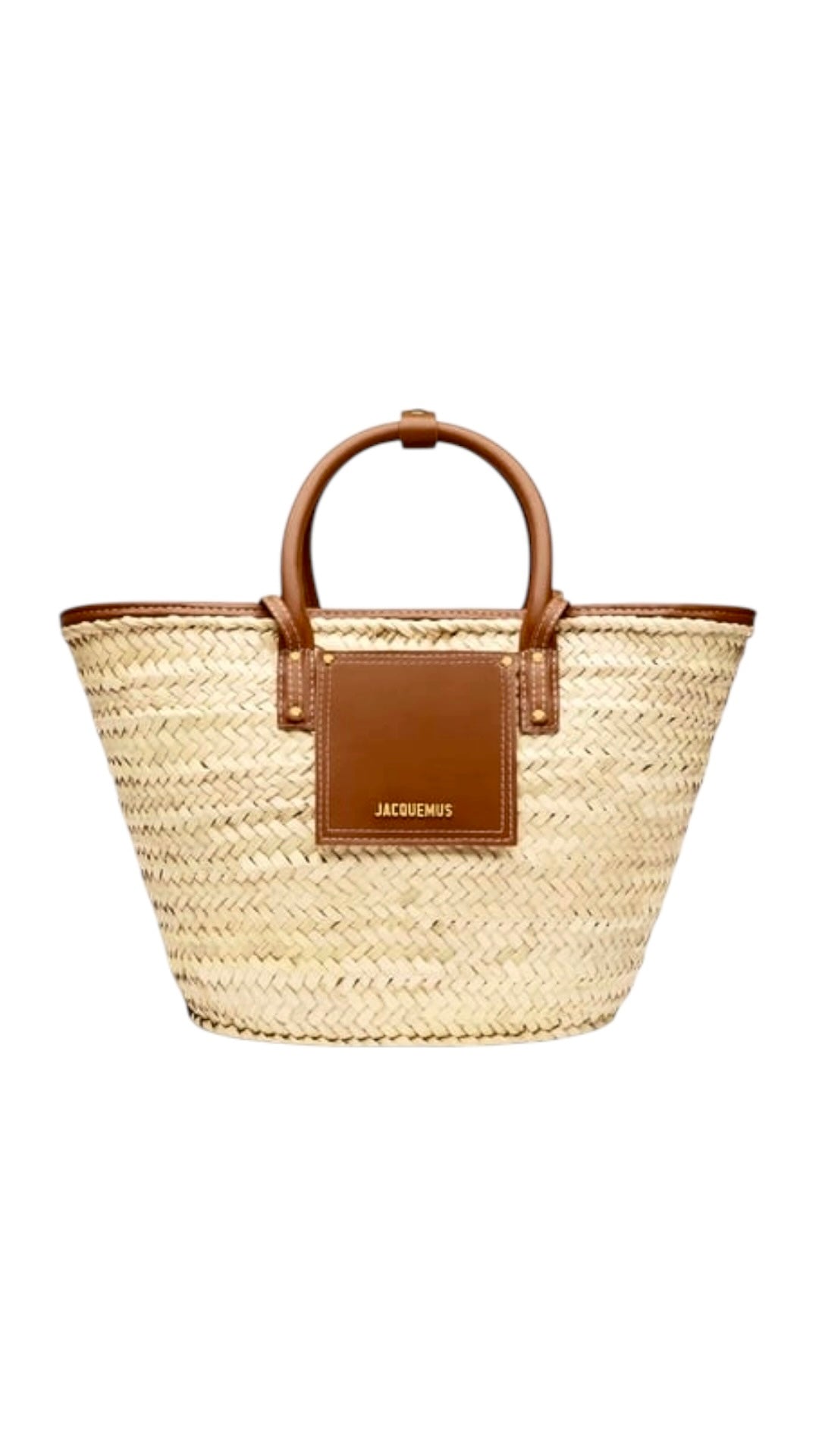 Sac Jacquemus light brown taille UNI - Vue de face