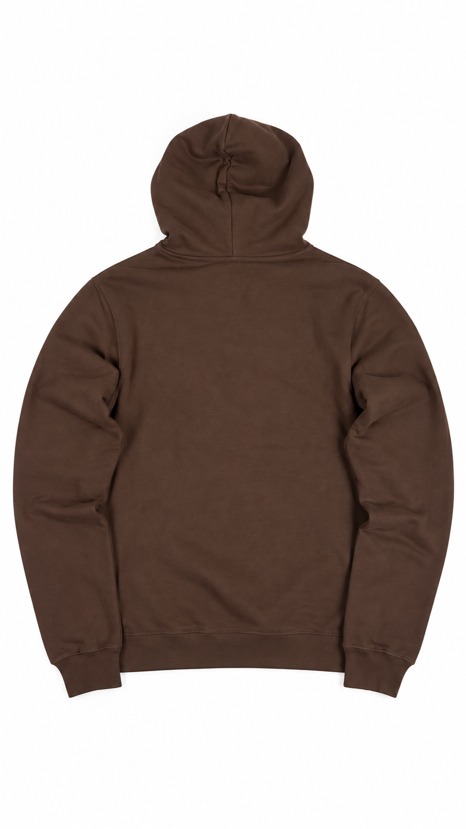 Sweat-shirt Hoodie Jacquemus Gros Grain marron, vue de dos — vue 2