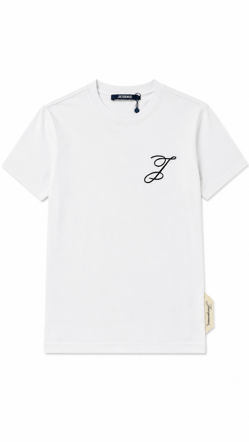T-shirt Logo Jacquemus - Blanc - Neuf