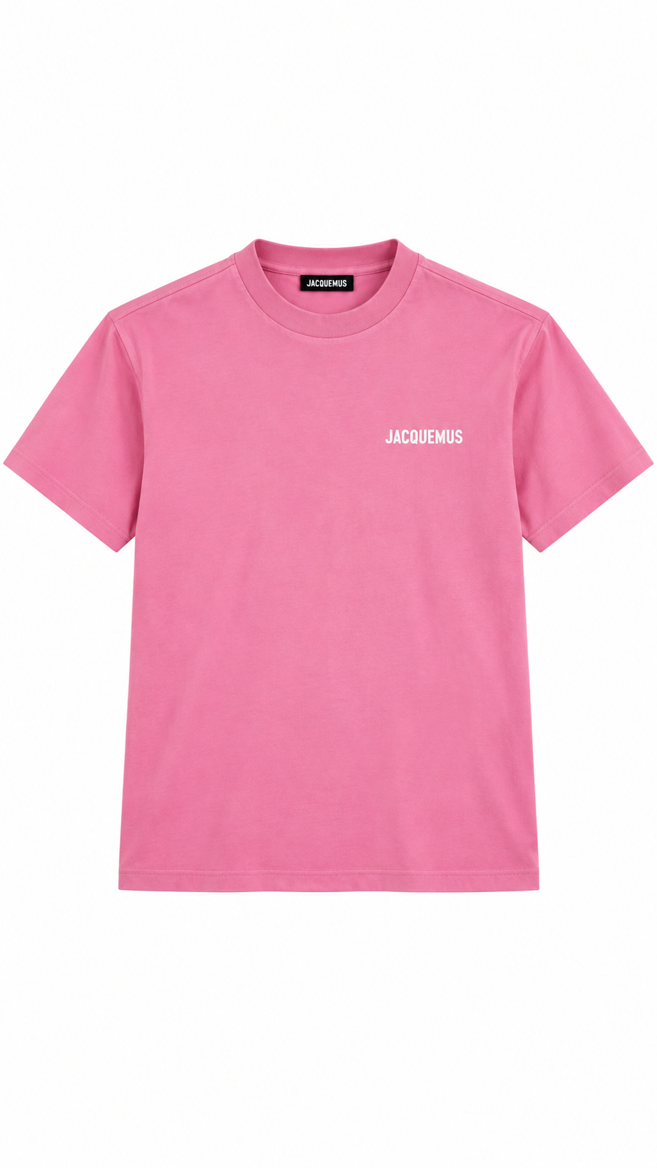 Tee-shirt Jacquemus Logo rose taille XS, seconde main authentifiée NB08 — vue 1