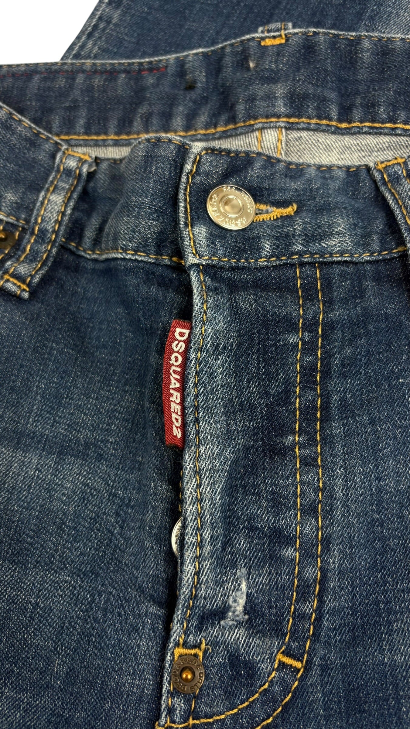 Jean Dsquared2 marine taille 44 - vue 4/5