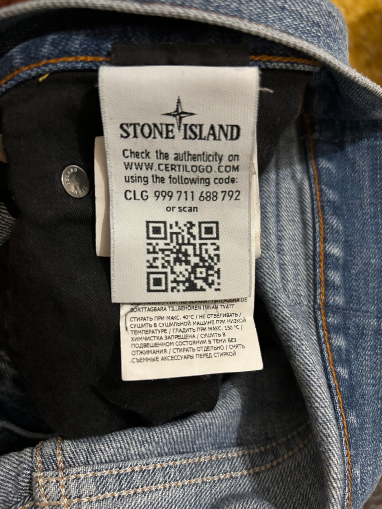 JEAN STONE ISLAND - NB08 SHOP