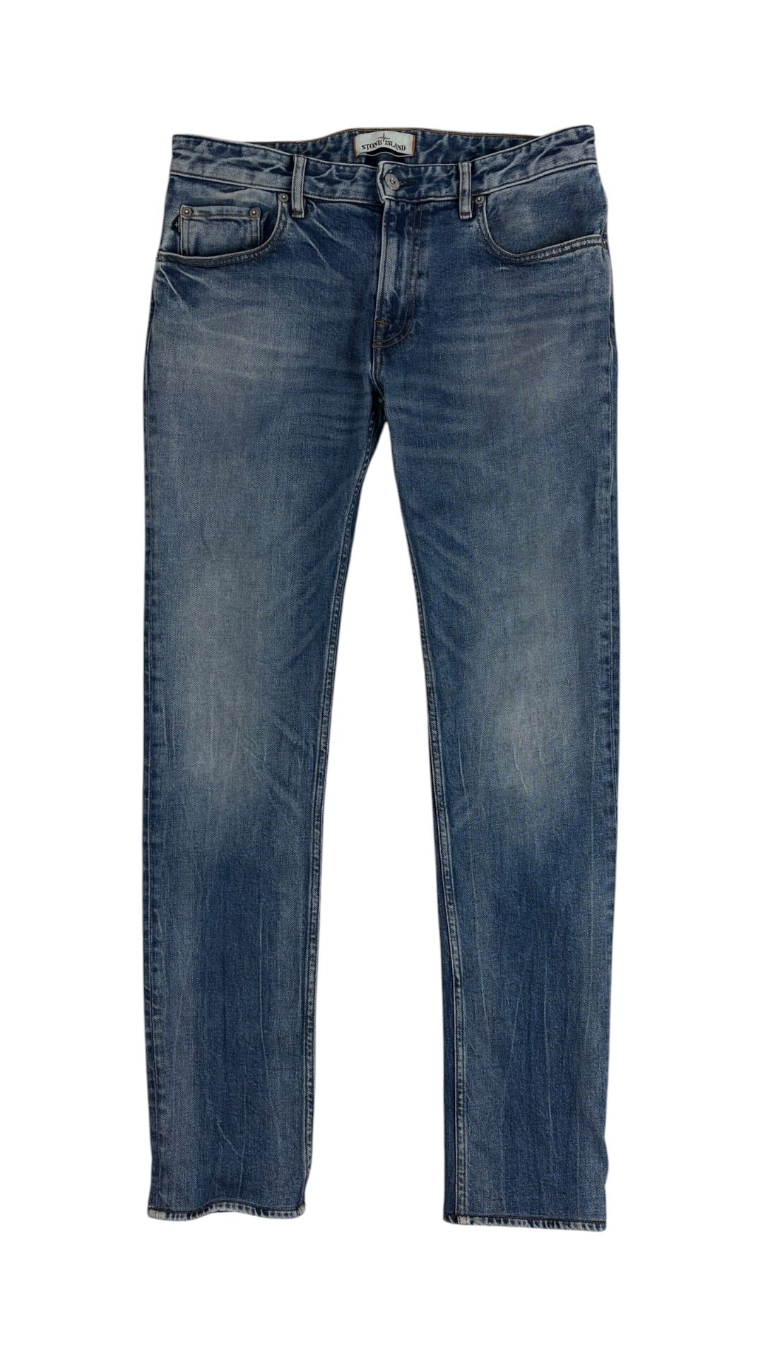 Jean Stone Island marine W32 reconditionné - vue dos | Authentique NB08