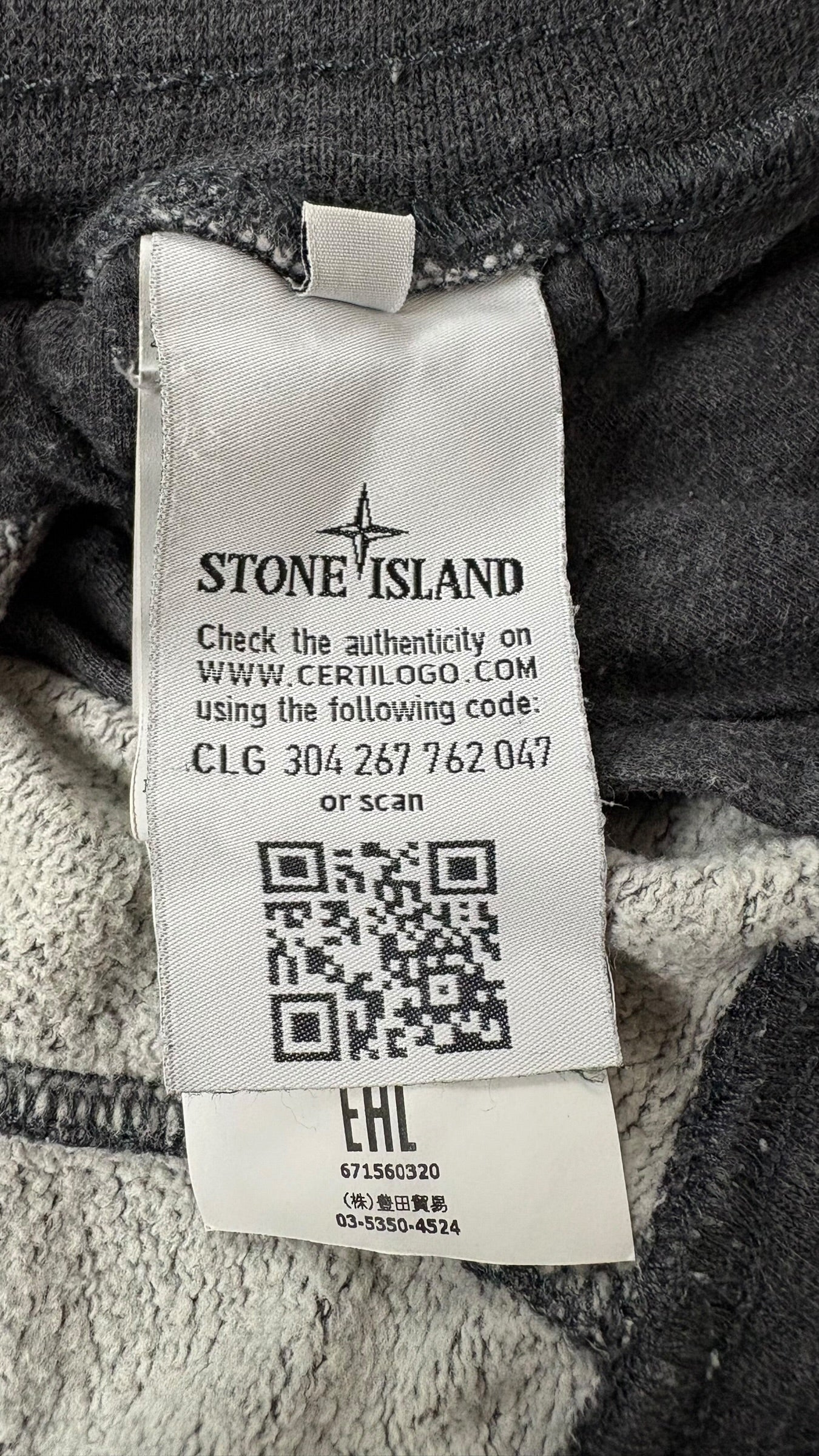 Jogging Stone Island gris taille L - vue 5/5