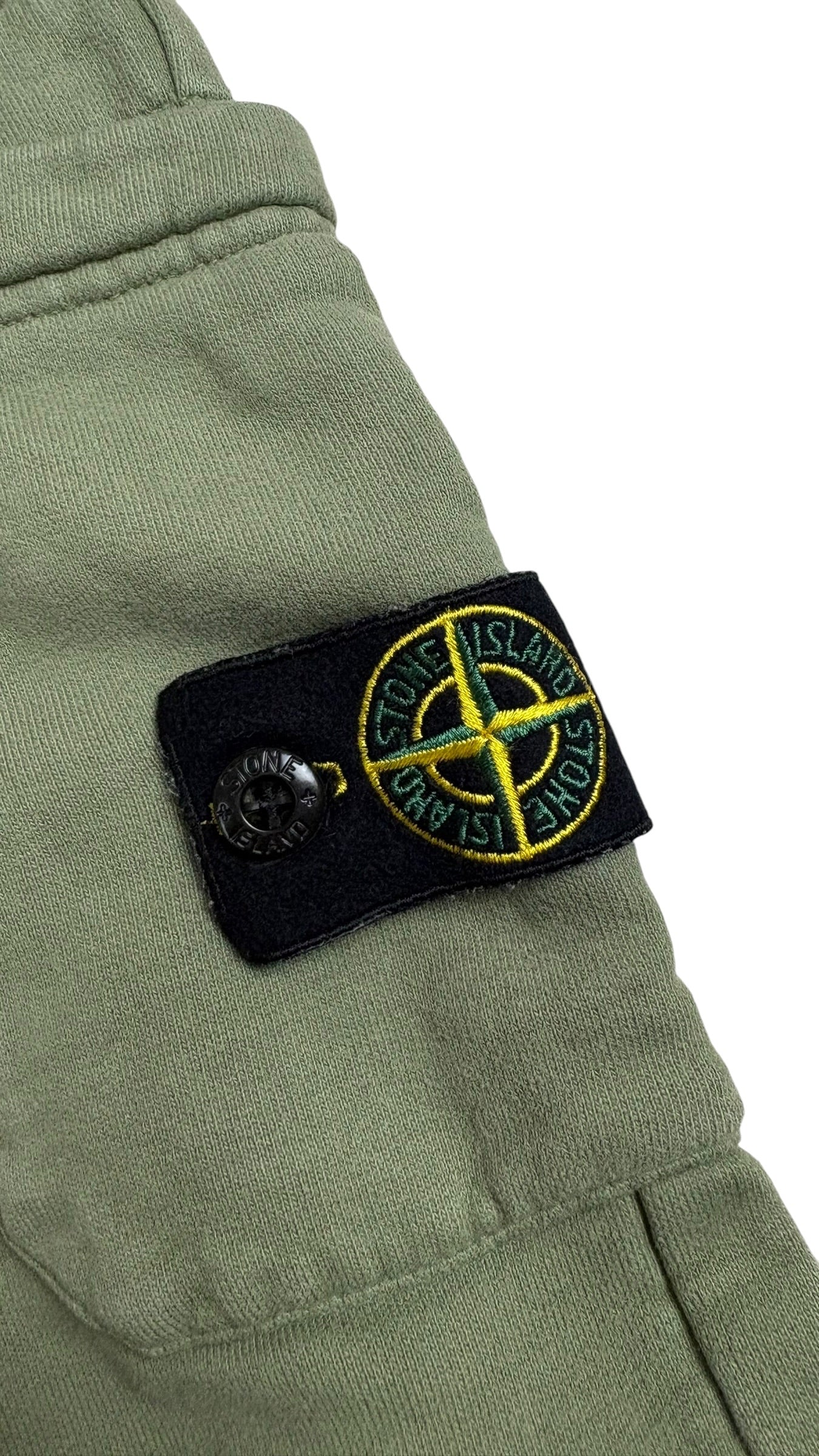 Jogging Stone Island kaki taille 12 ans - vue 3/5