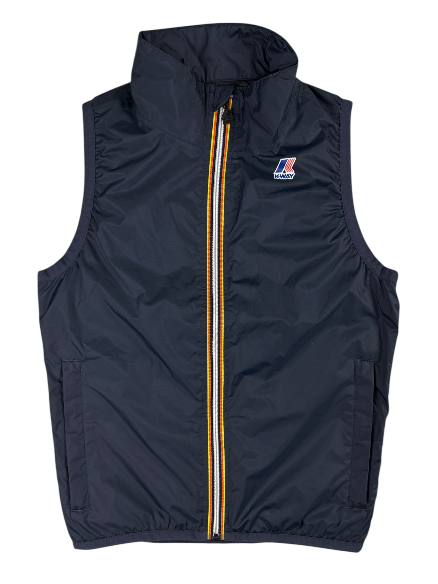 Gilet K-Way marine taille XS - Vue de face