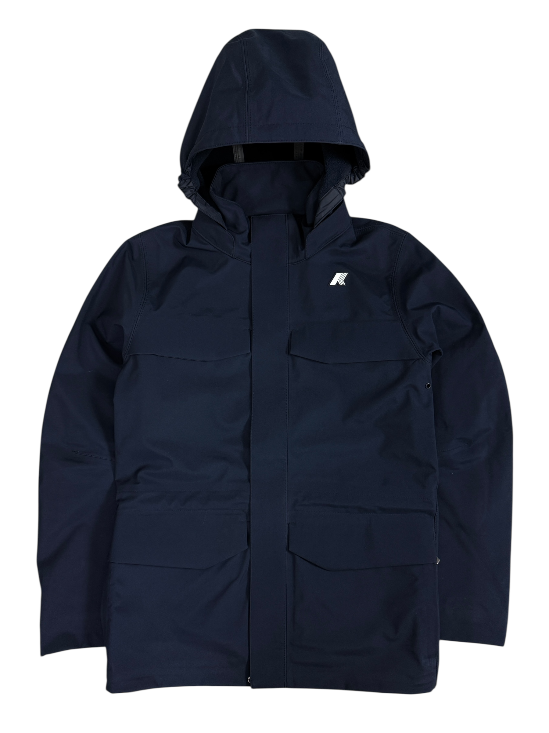 Parka K-Way marine taille S - Vue de face