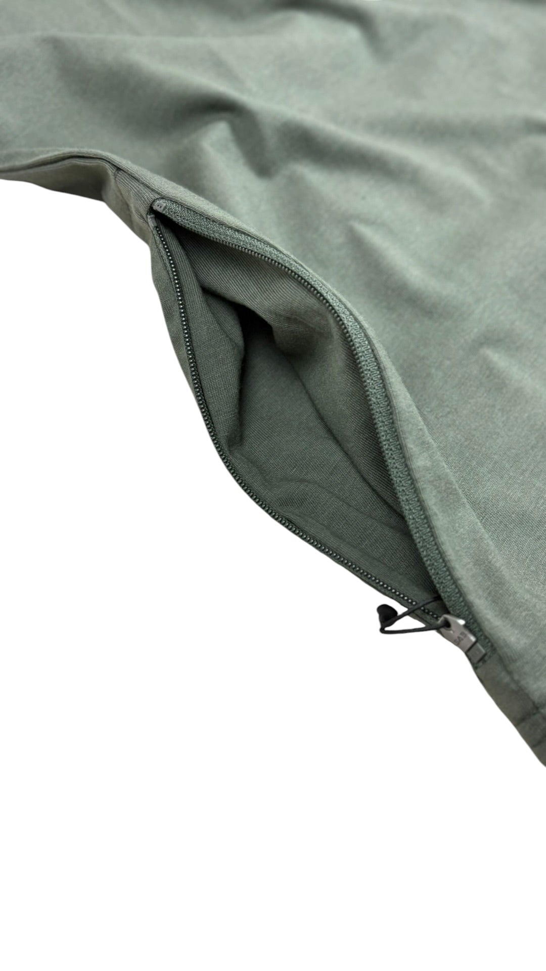 Tee-shirt K-Way Leonide kaki, neuf, détail étiquettes et finitions — vue 10