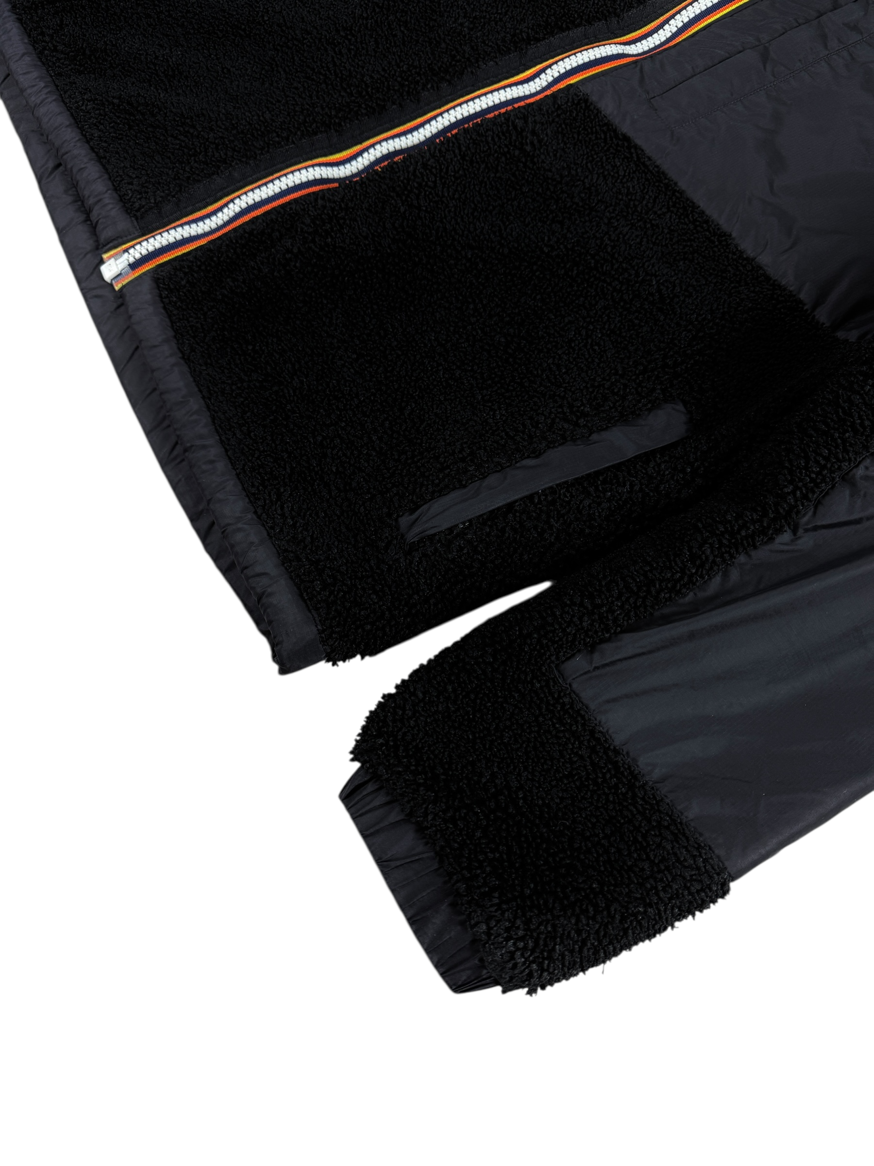 Veste K-Way noir taille L - Logo et étiquette