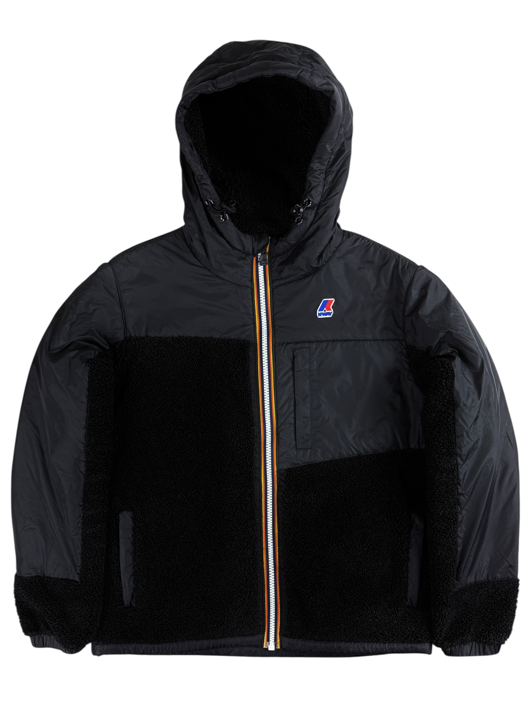 Veste K-Way noir taille L - Vue de face