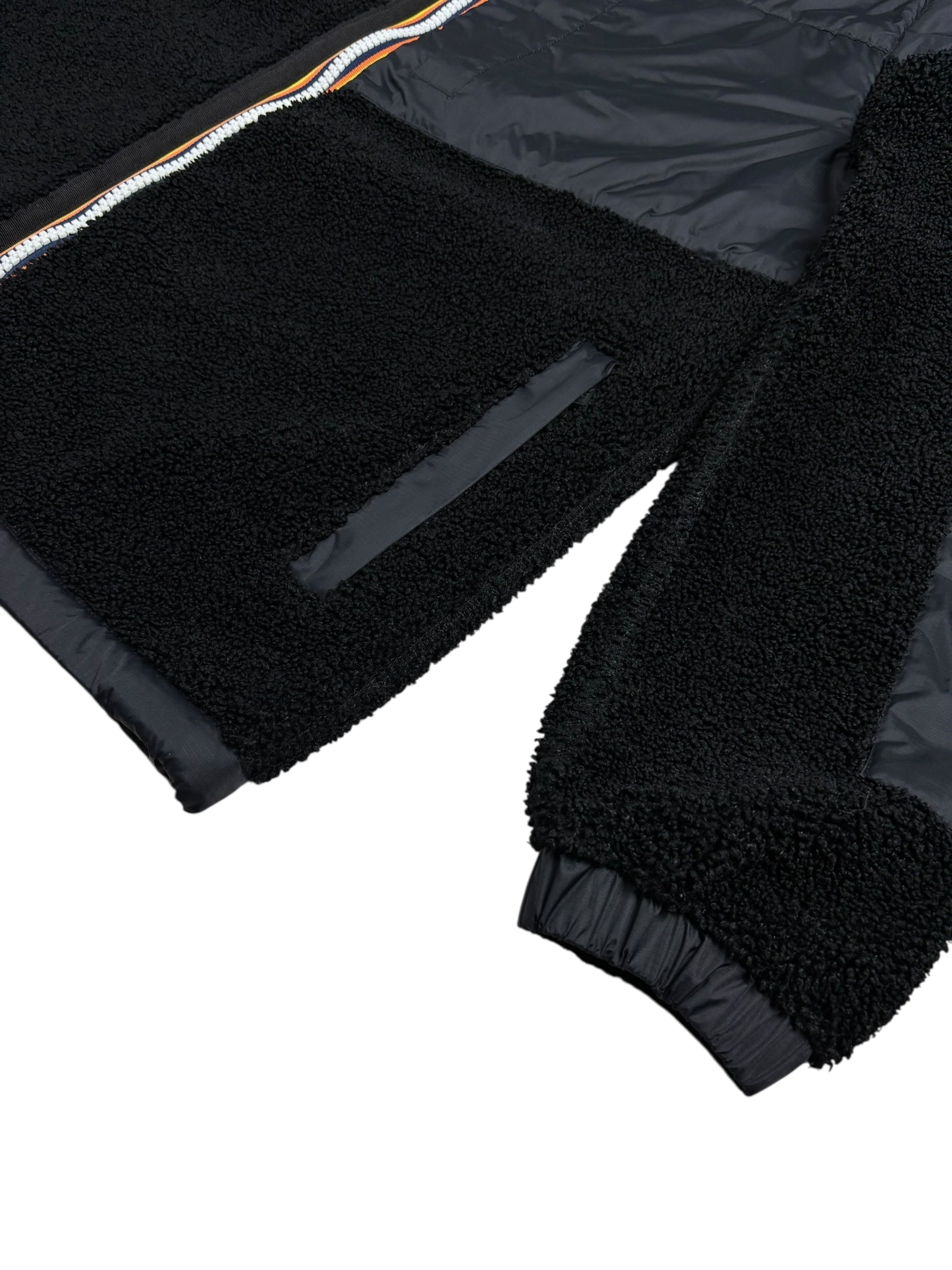 Veste K-Way noir taille M - Détail