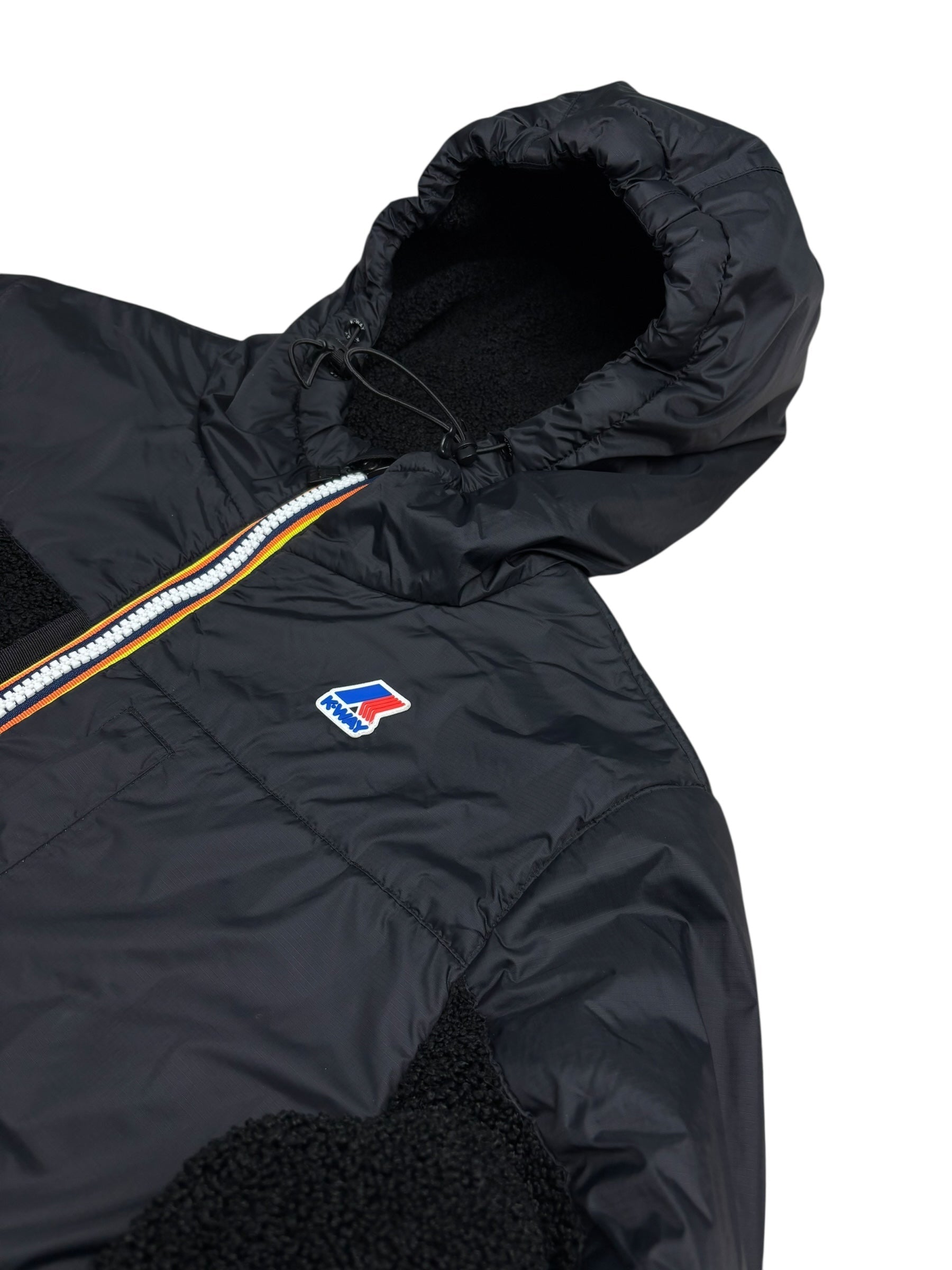 Veste K-Way noir taille M - Vue de dos