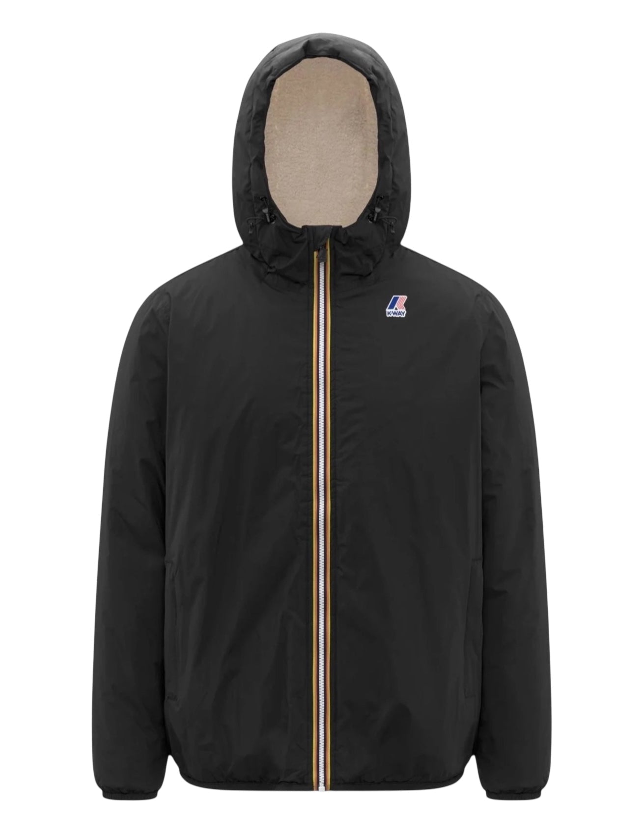 Veste K-Way noir taille S - Vue de face