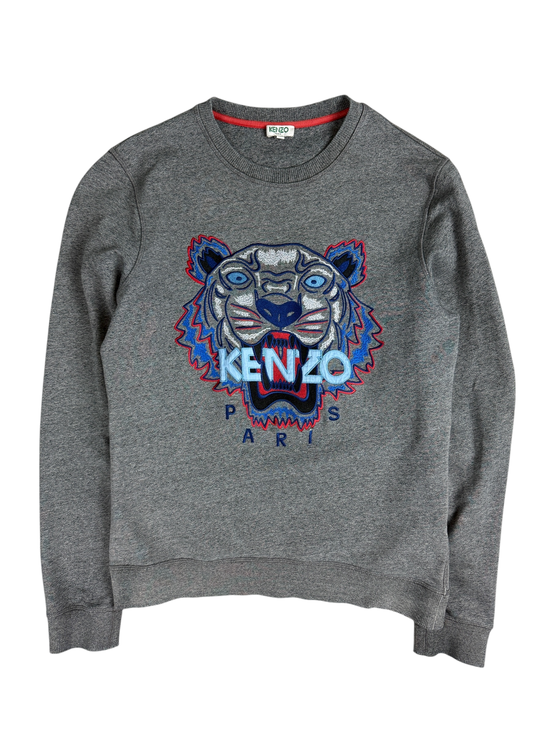 Sweat Kenzo gris taille M - Vue de face