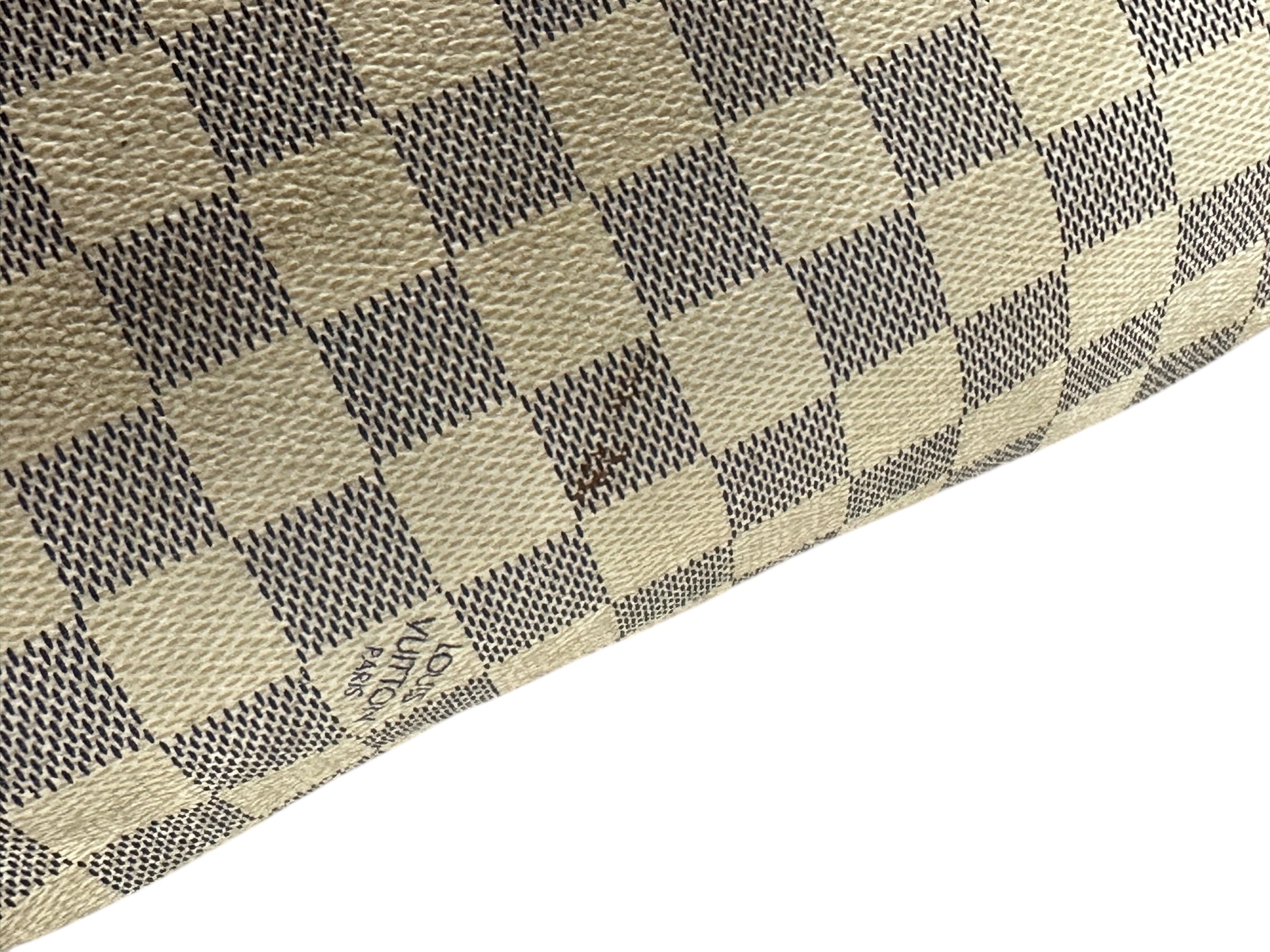 Sac Louis Vuitton beige / marron taille 30 - Vue 13