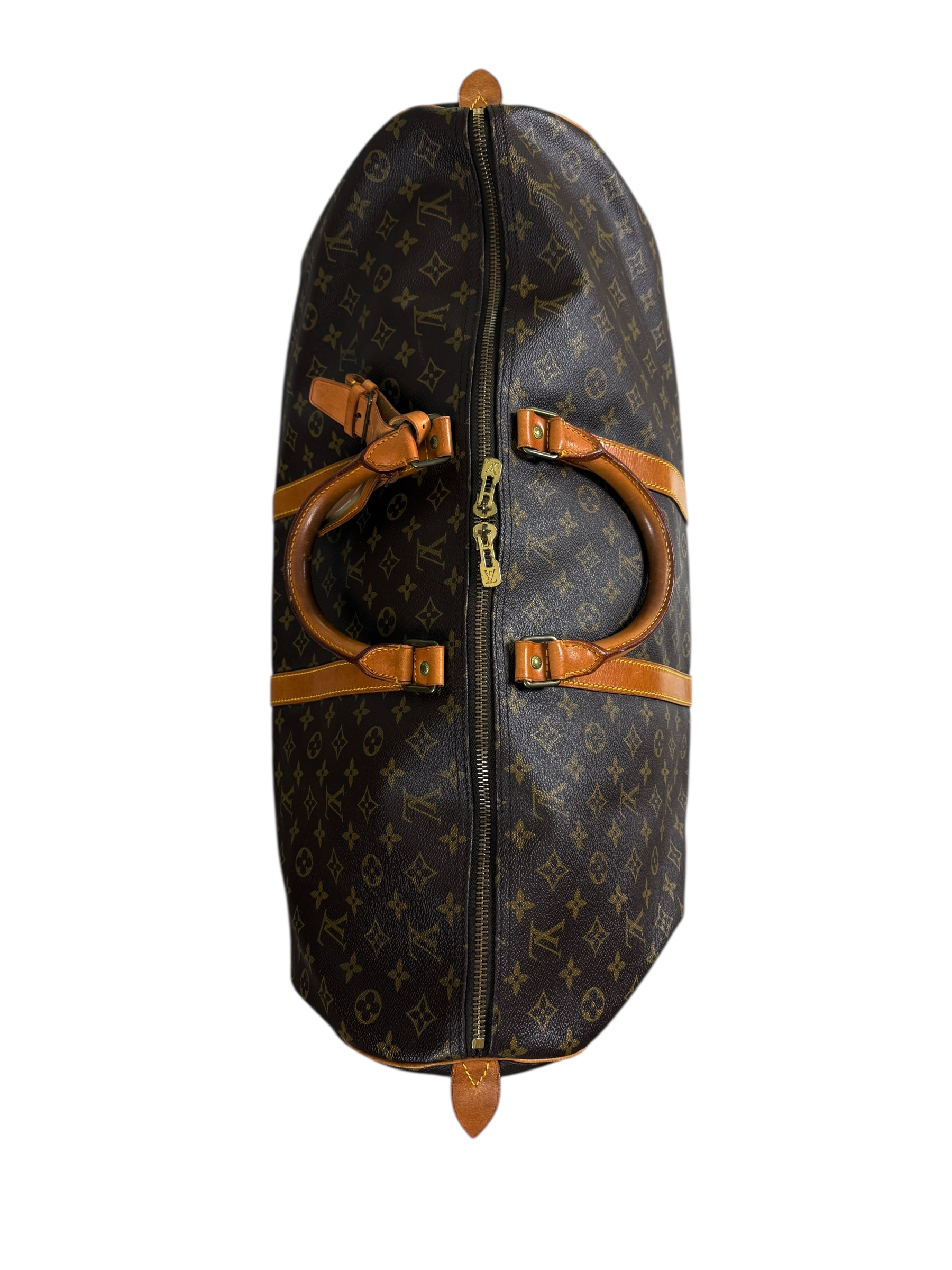 Sac Louis Vuitton marron taille 60 - Détail