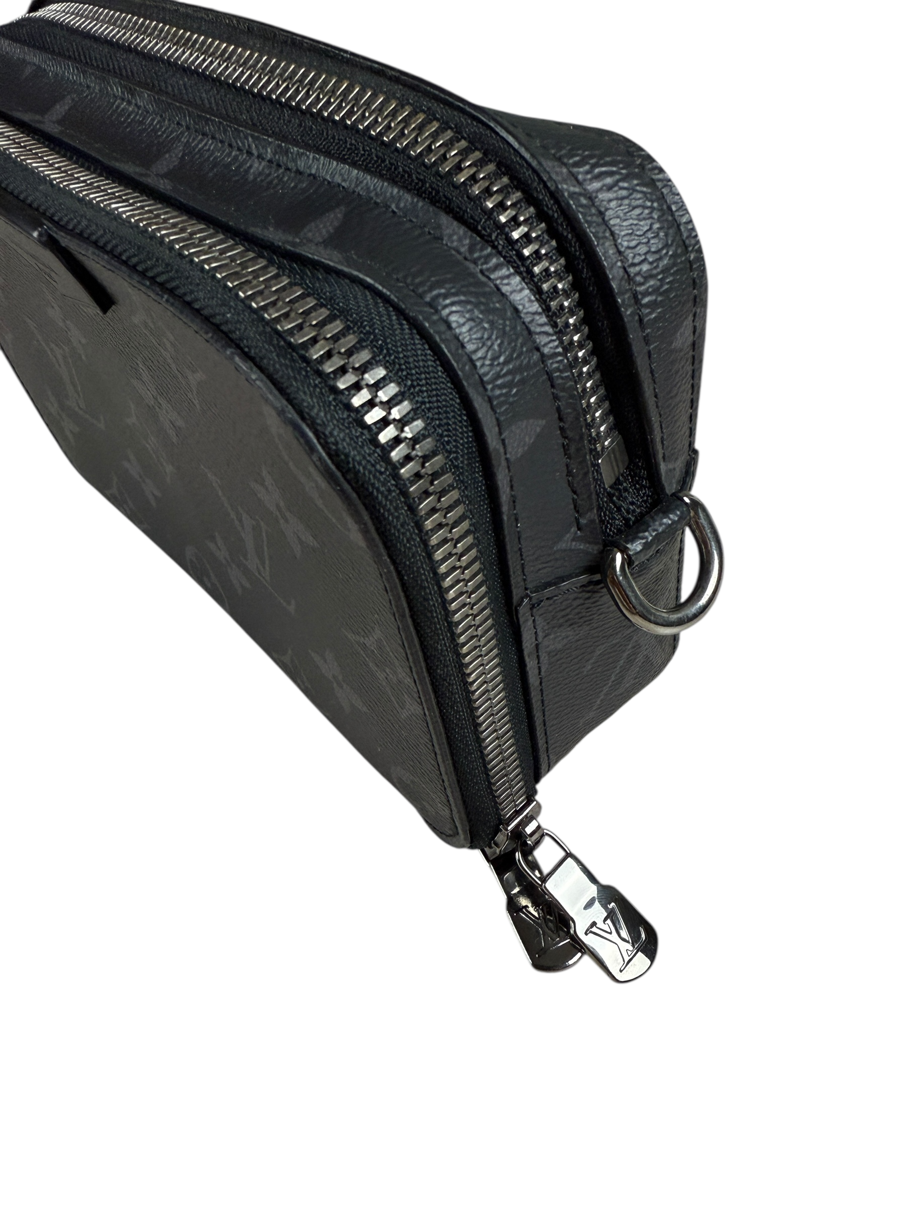 Sacoche Louis Vuitton noir taille UNI - Logo et étiquette