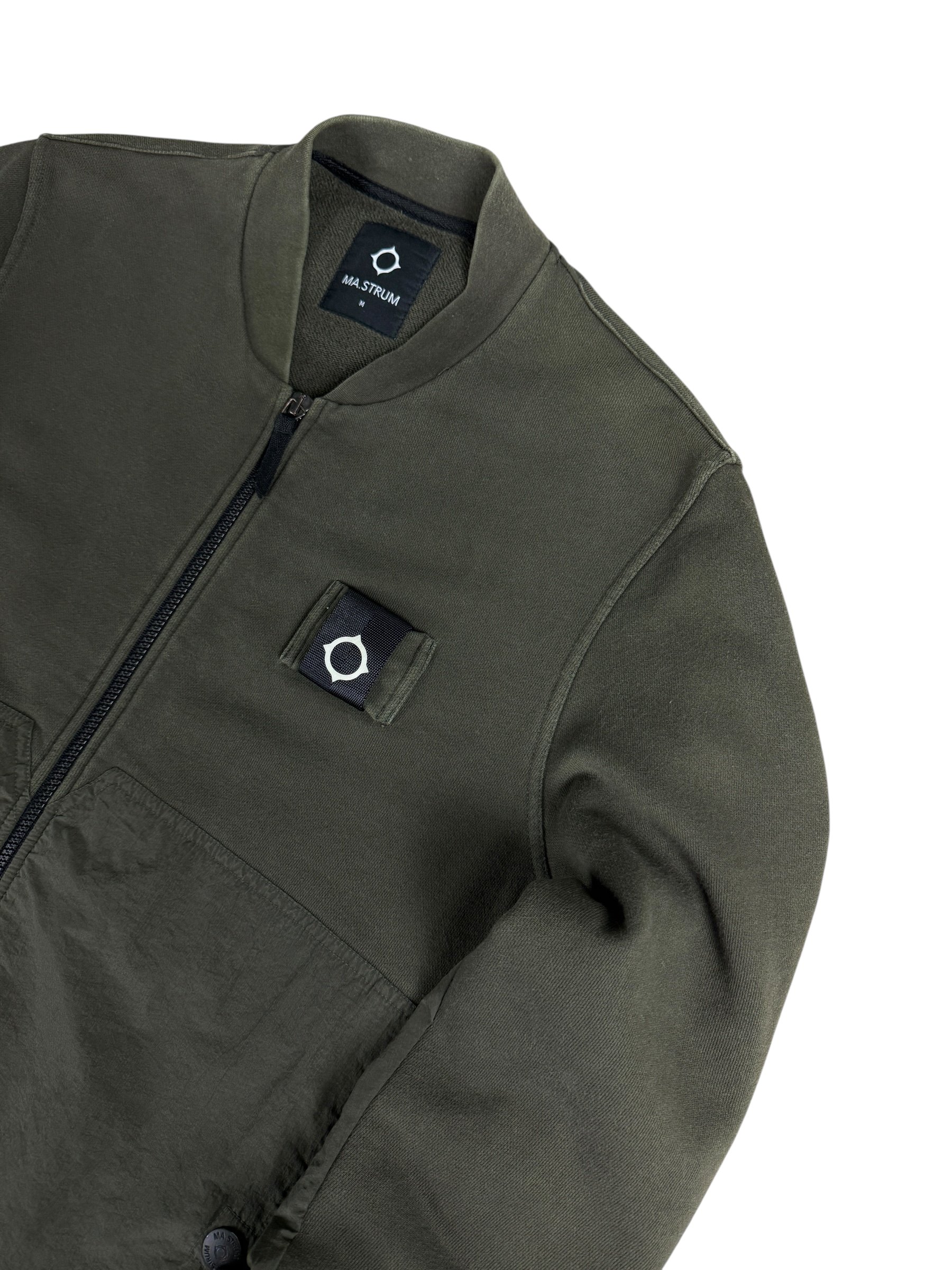 Gilet Ma.Strum kaki taille M - Détail