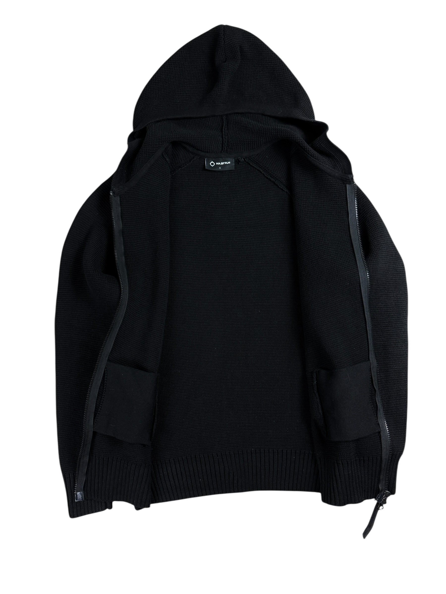 Gilet Ma.Strum noir taille S - Détail