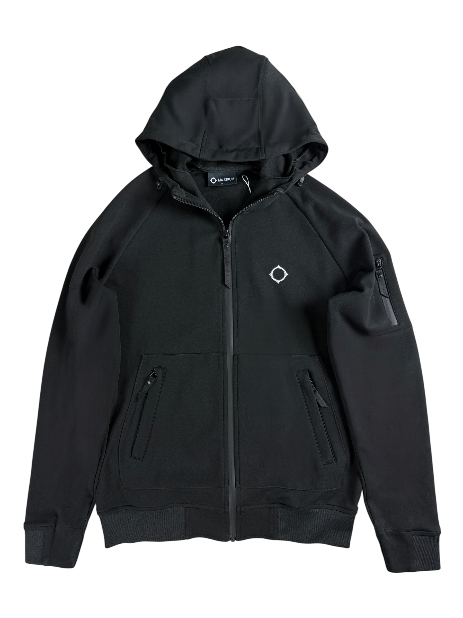 Gilet Ma.Strum noir taille XS - Vue de face