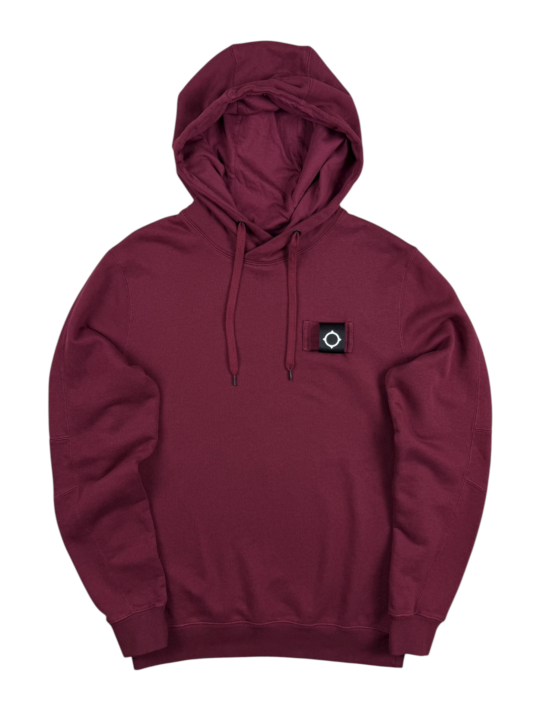 Hoodie Ma.Strum bordeaux taille S - Vue de face