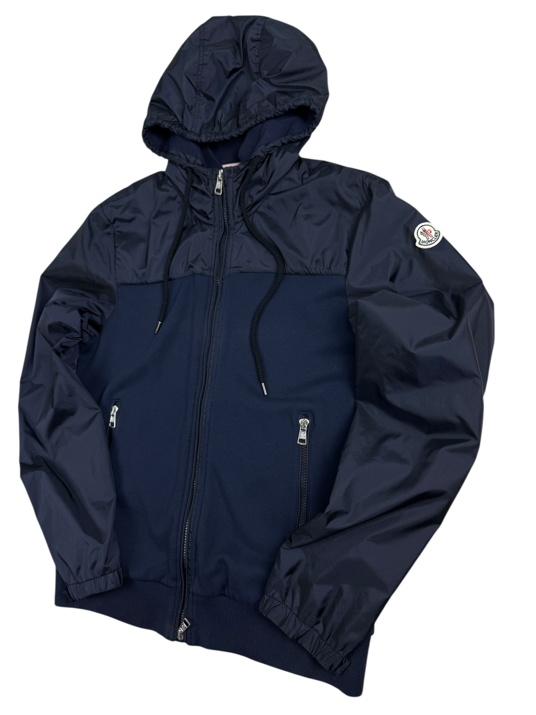 Cardigan Moncler marine taille L - Détail