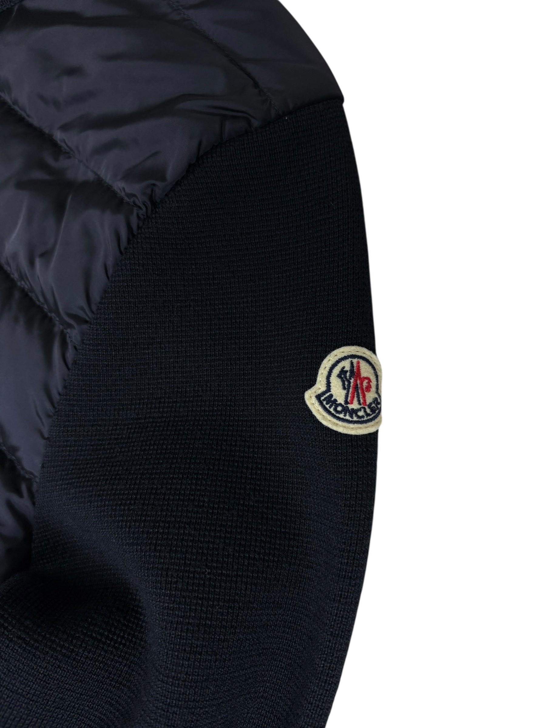 Cardigan Moncler marine taille M - Vue de dos